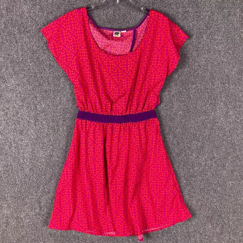 Other Roxy Dress Women's Small Half Sleeve 100% Polyester Adults S Size S / US 4 / IT 40 - 1 Thumbnail