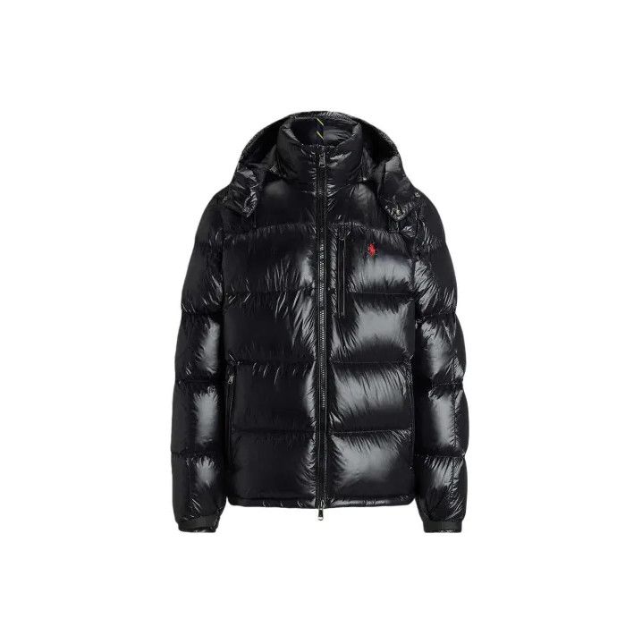 Polo Ralph Lauren Polo Ralph Lauren Men's Black Fitted Down Jacket Size US S / EU 44-46 / 1 - 1 Thumbnail