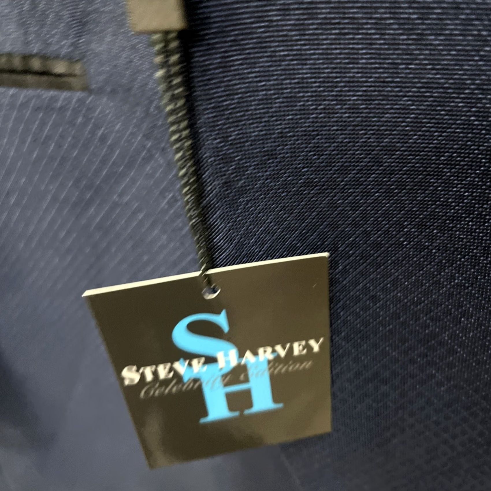 Vintage Steve Harvey Maybach Blazer 44L Men Blue Size 44R - 3 Thumbnail