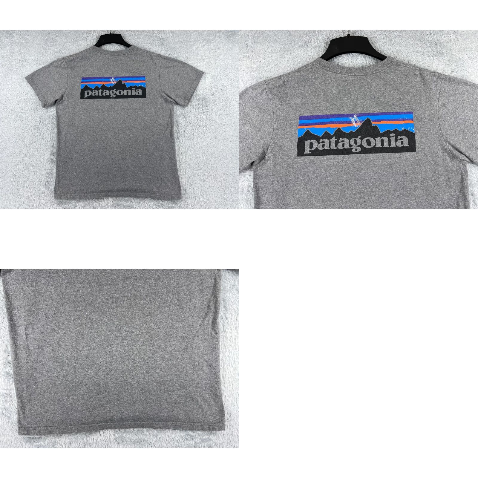 Patagonia Patagonia Shirt Men Medium Gray Cotton Short Sleeve Crew Neck Logo Back View Size US M / EU 48-50 / 2 - 9 Thumbnail
