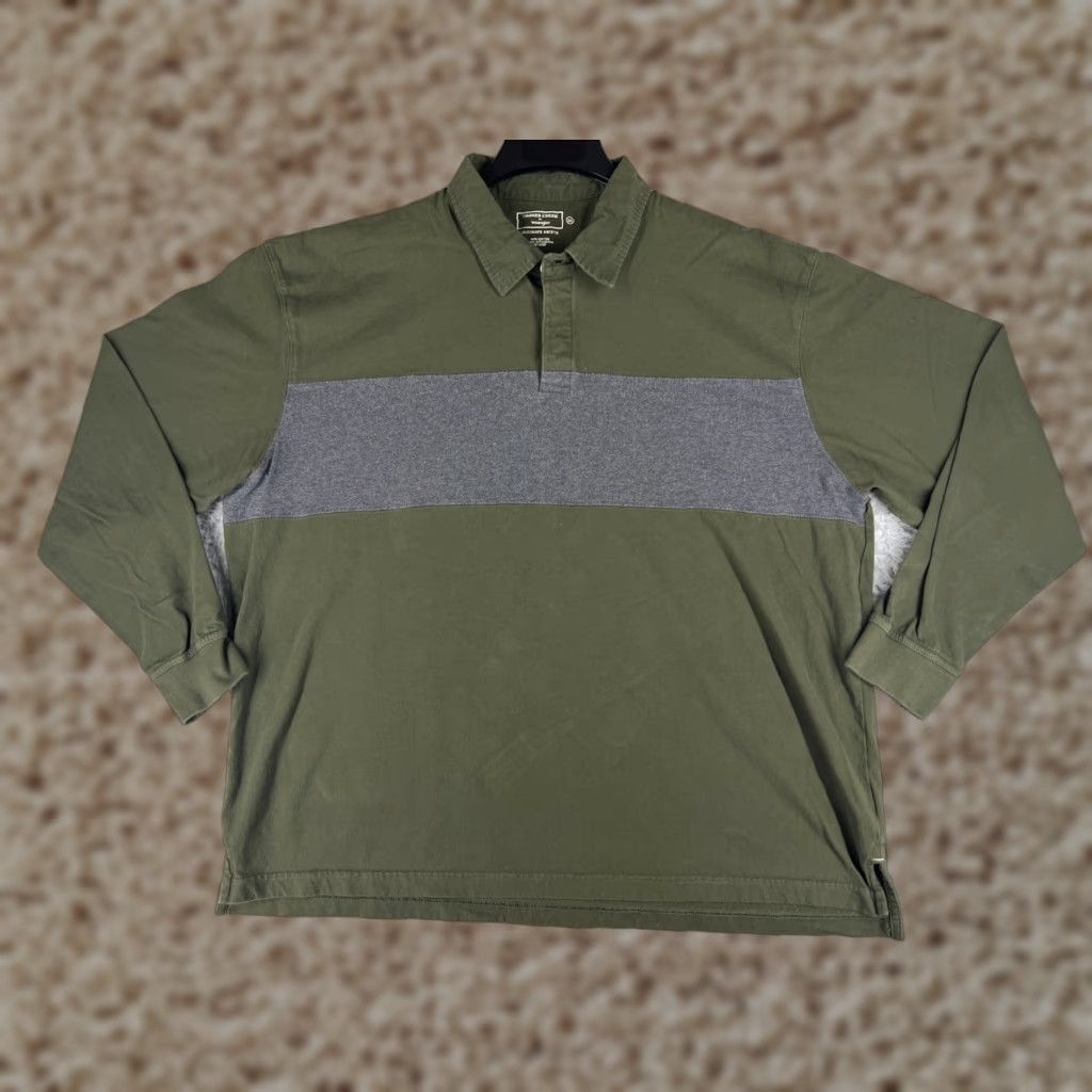 Wrangler Timber Creek Wrangler Polo Shirt Mens 2XL Green White Stripe 100% Cotton Polo Adult XXL Green Mens Size US XXL / EU 58 / 5 - 1 Thumbnail