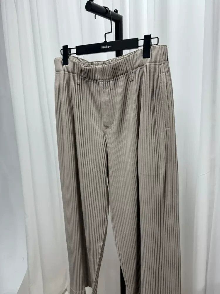 Issey Miyake Homme Plisse Issey Miyake J159 Relaxed Fit Trouser Size US 32 / EU 48 - 3 Thumbnail