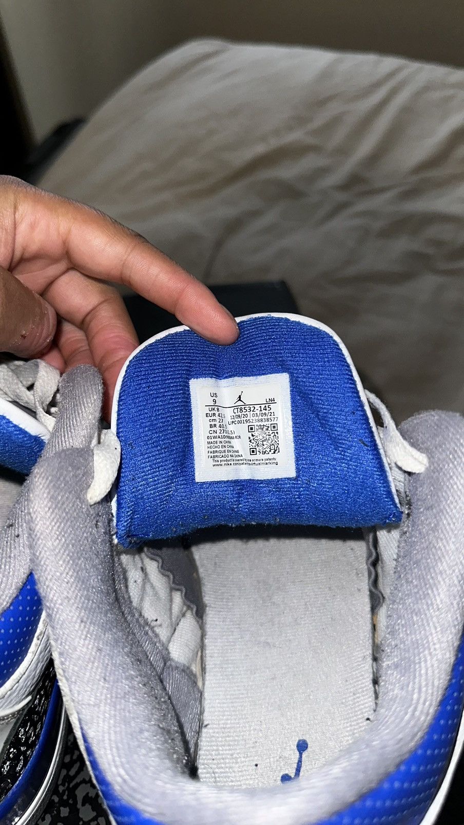 Jordan Brand Jordan 3 racer blue Size US 9 / EU 42 - 6 Thumbnail