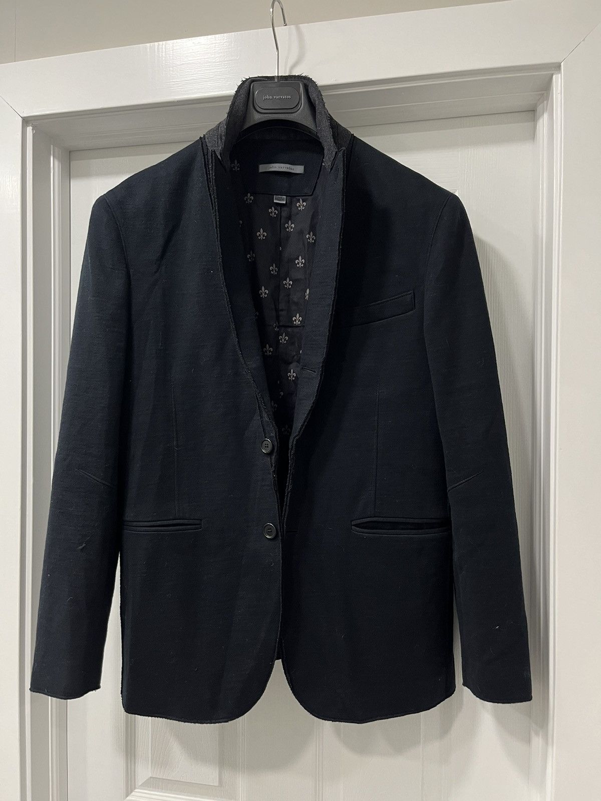 John Varvatos Raw edge jacket. 52 Size US L / EU 52-54 / 3 - 7 Thumbnail