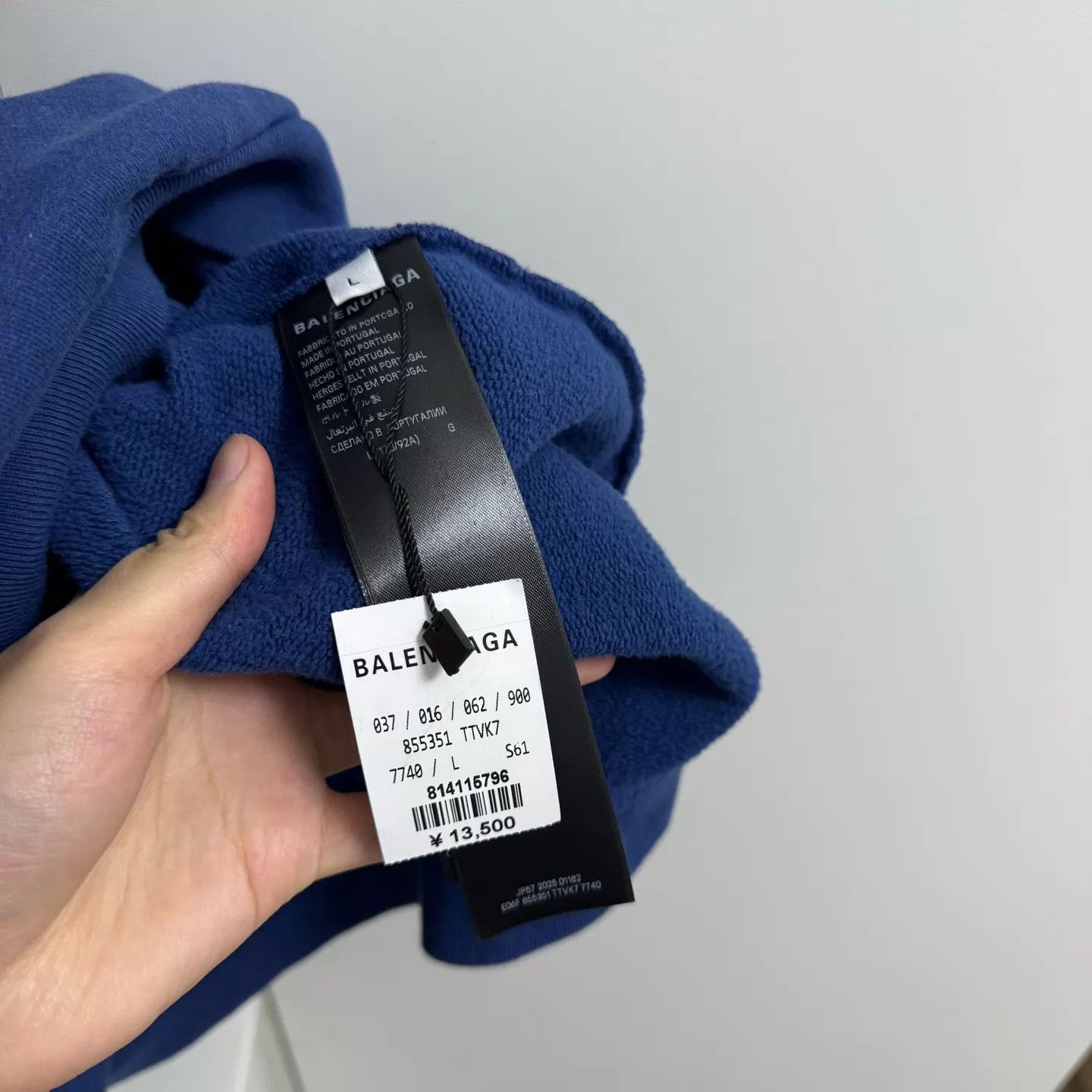 Balenciaga Balenciaga FW25 SKI men's solid half-zip sweat L Size US L / EU 52-54 / 3 - 5 Thumbnail