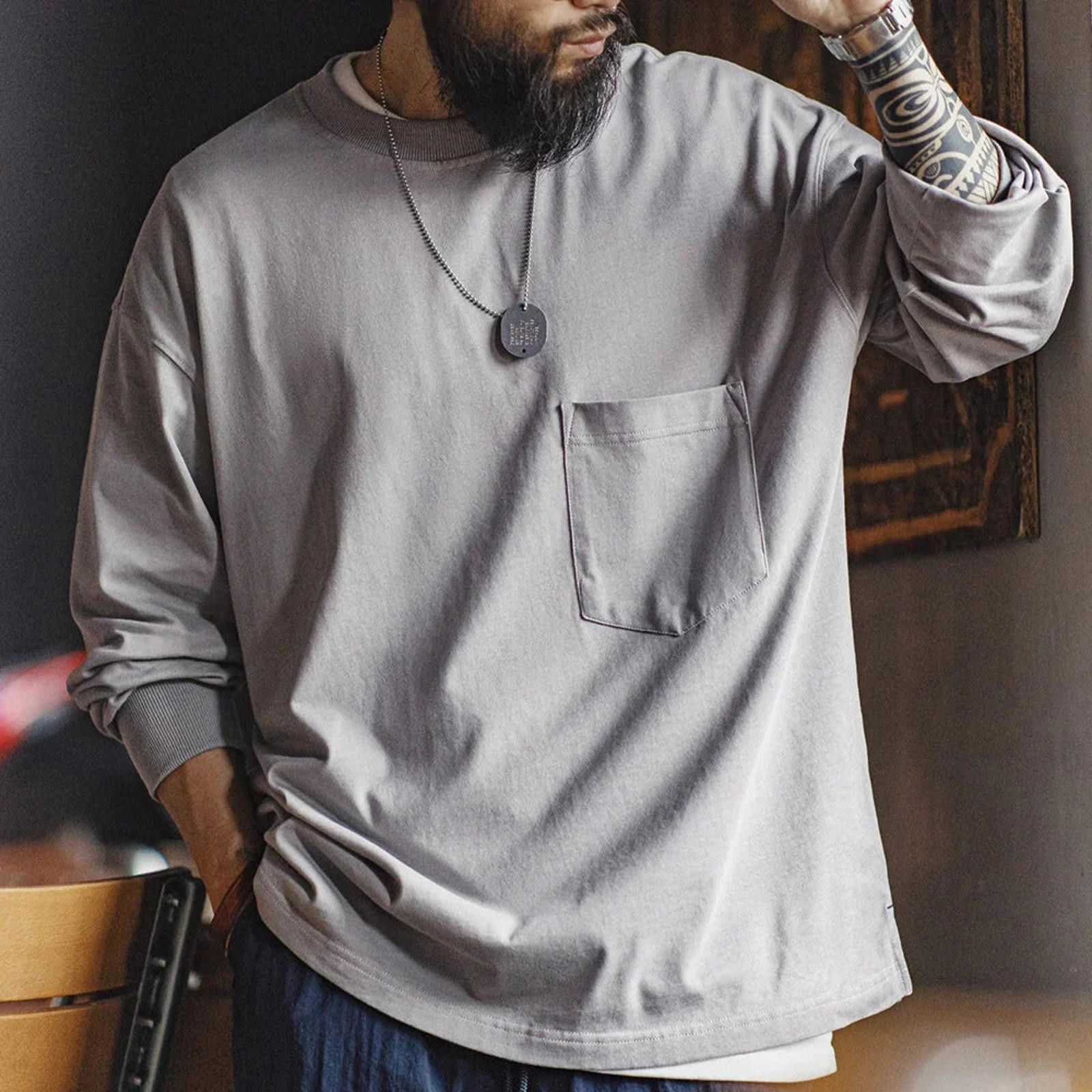 Cleanfit Heavyweight Long Sleeve T-Shirt