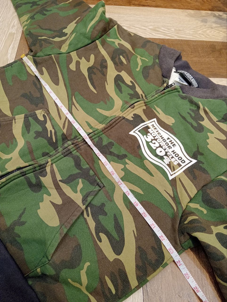Neighborhood NEIGHBORHOOD X CAMBER MOTORCYCLE VINTAGE 90S CAMO JACKET Size US M / EU 48-50 / 2 - 14 Thumbnail
