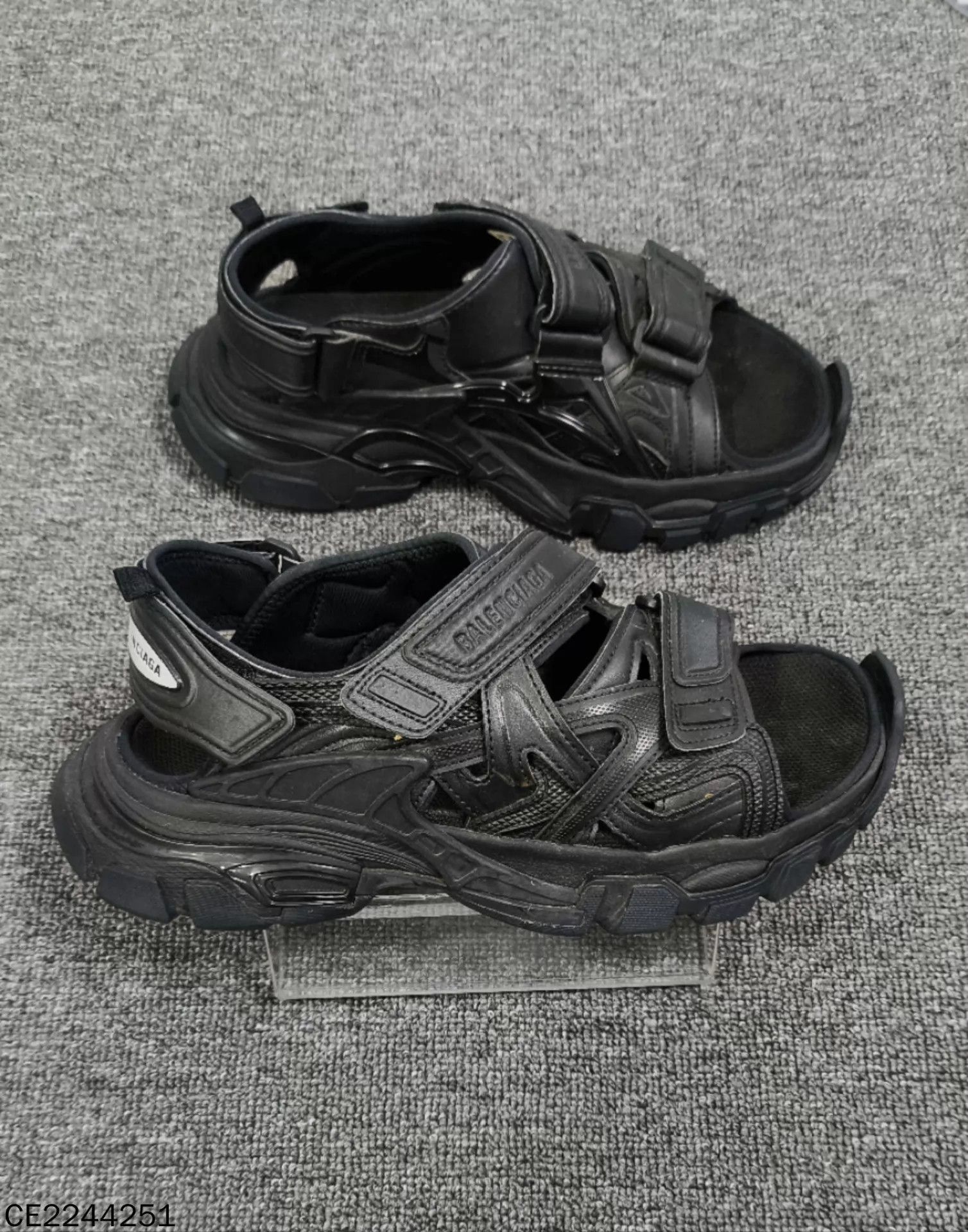 Balenciaga Balenciaga teack black slipper 39 Size US 9 / IT 39 - 3 Thumbnail