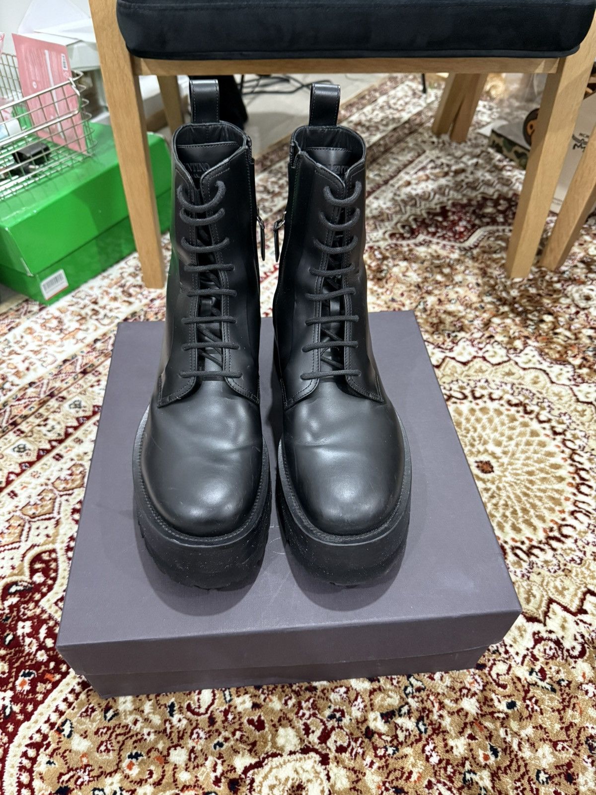 Valentino Valentino combat boot Size US 10 / EU 43 - 3 Thumbnail