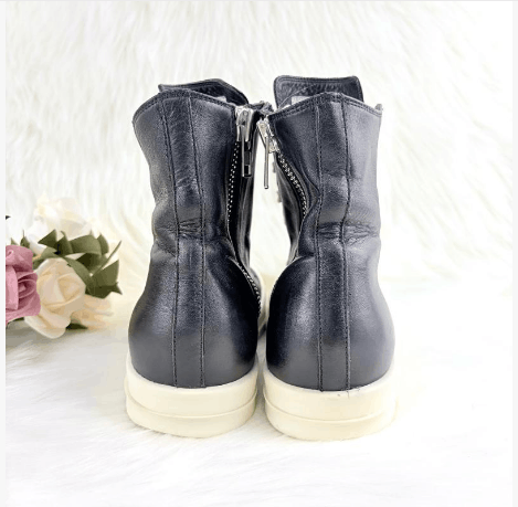 Rick Owens RICK OWENS/RO Comfortable High-Top Sneakers Women's Black Size US 6 / IT 36 - 5 Thumbnail