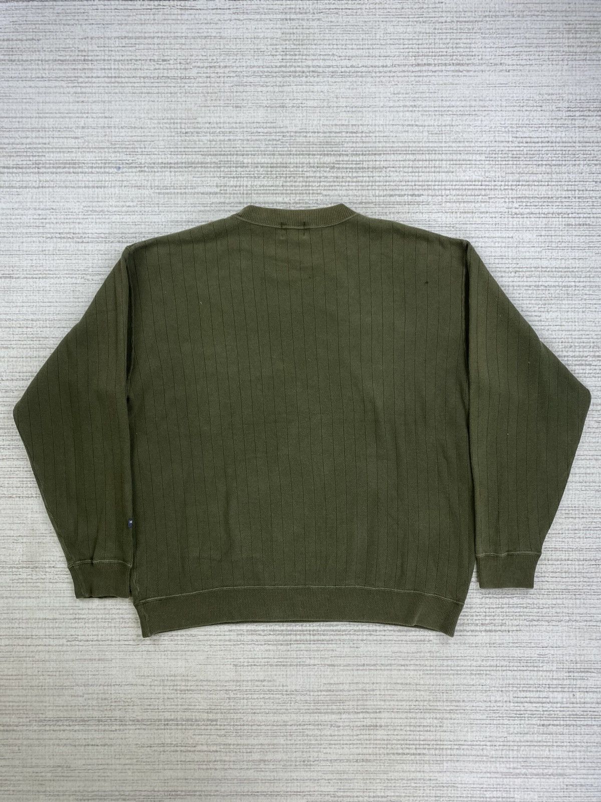 Designer × Hiroko Koshino Homme × Vintage Vtg 90s Hiroko Koshino Homme Embroidery Spellout Sweatshirt Size US XL / EU 56 / 4 - 2 Thumbnail