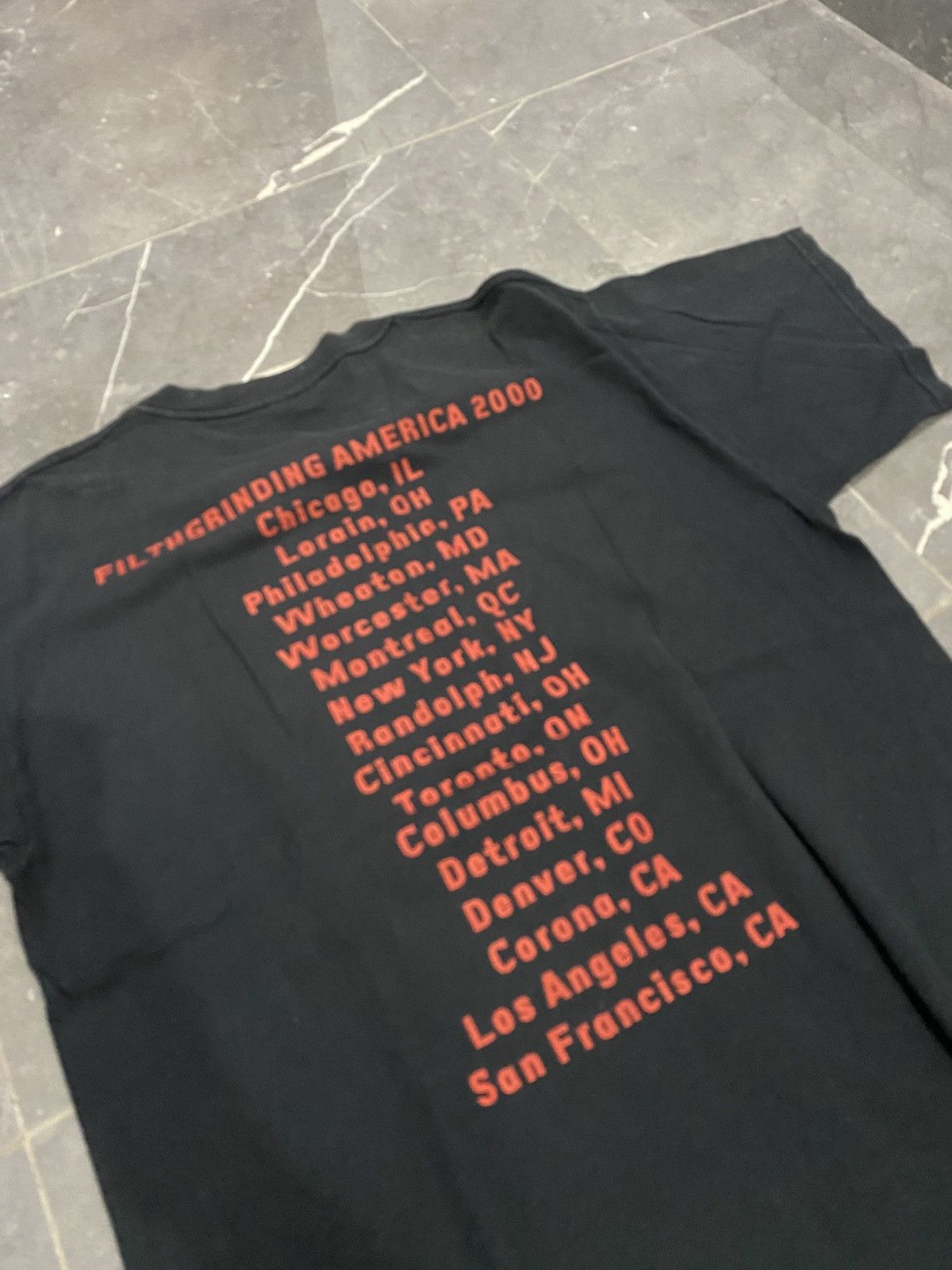 Vintage Vintage Satyricon Rebelextra Vaganza Tour 2000 Rare Shirt Size US L / EU 52-54 / 3 - 2 Thumbnail