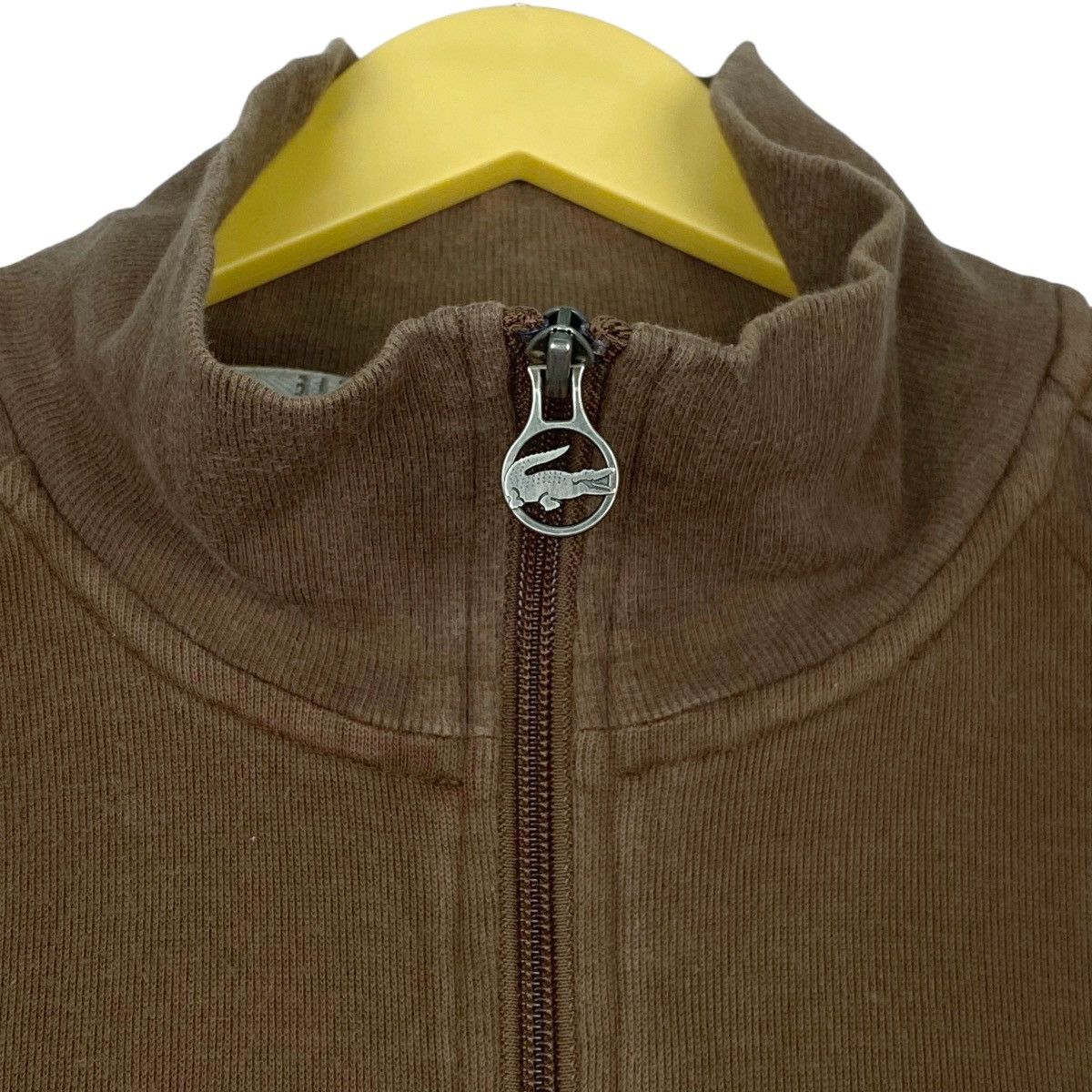 Lacoste × Vintage Vintage 80s Lacoste Embroidered Full Zip Turtleneck Size L Size US L / EU 52-54 / 3 - 5 Thumbnail