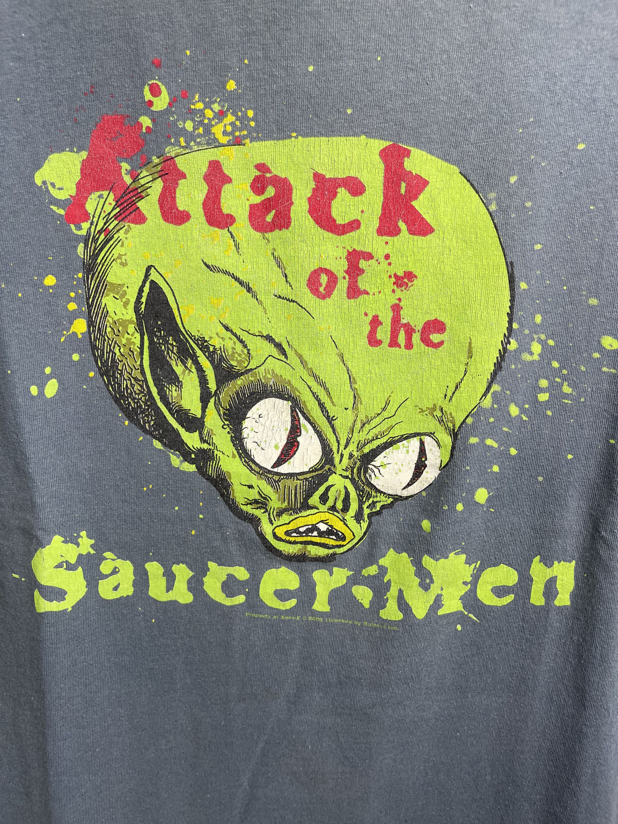 Alien Workshop Alien attack the saucer men by balzout tee M Size US M / EU 48-50 / 2 - 4 Thumbnail