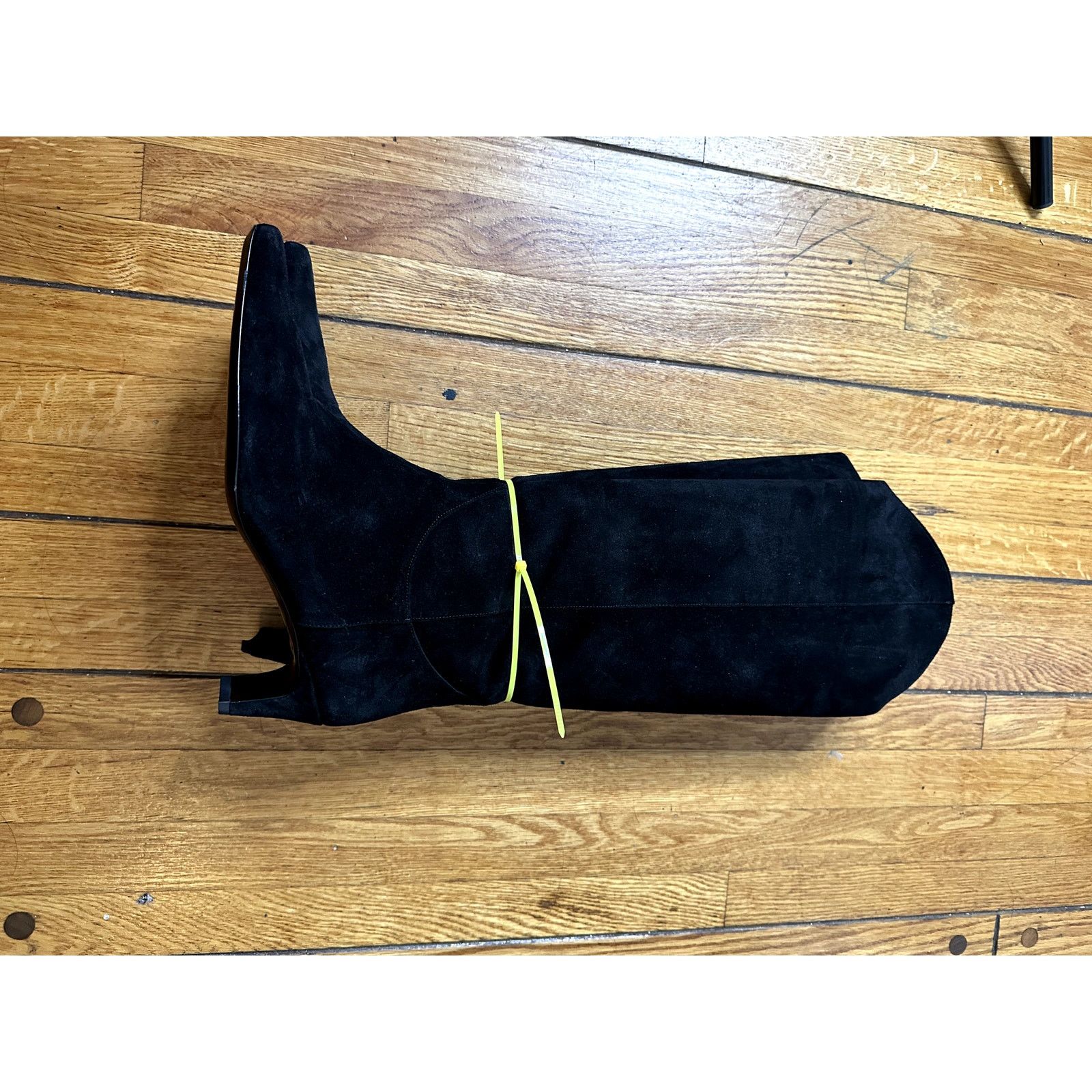 Staud STAUD Women's Wally Boots Suede in Black 39 Size US 9 / IT 39 - 1 Thumbnail