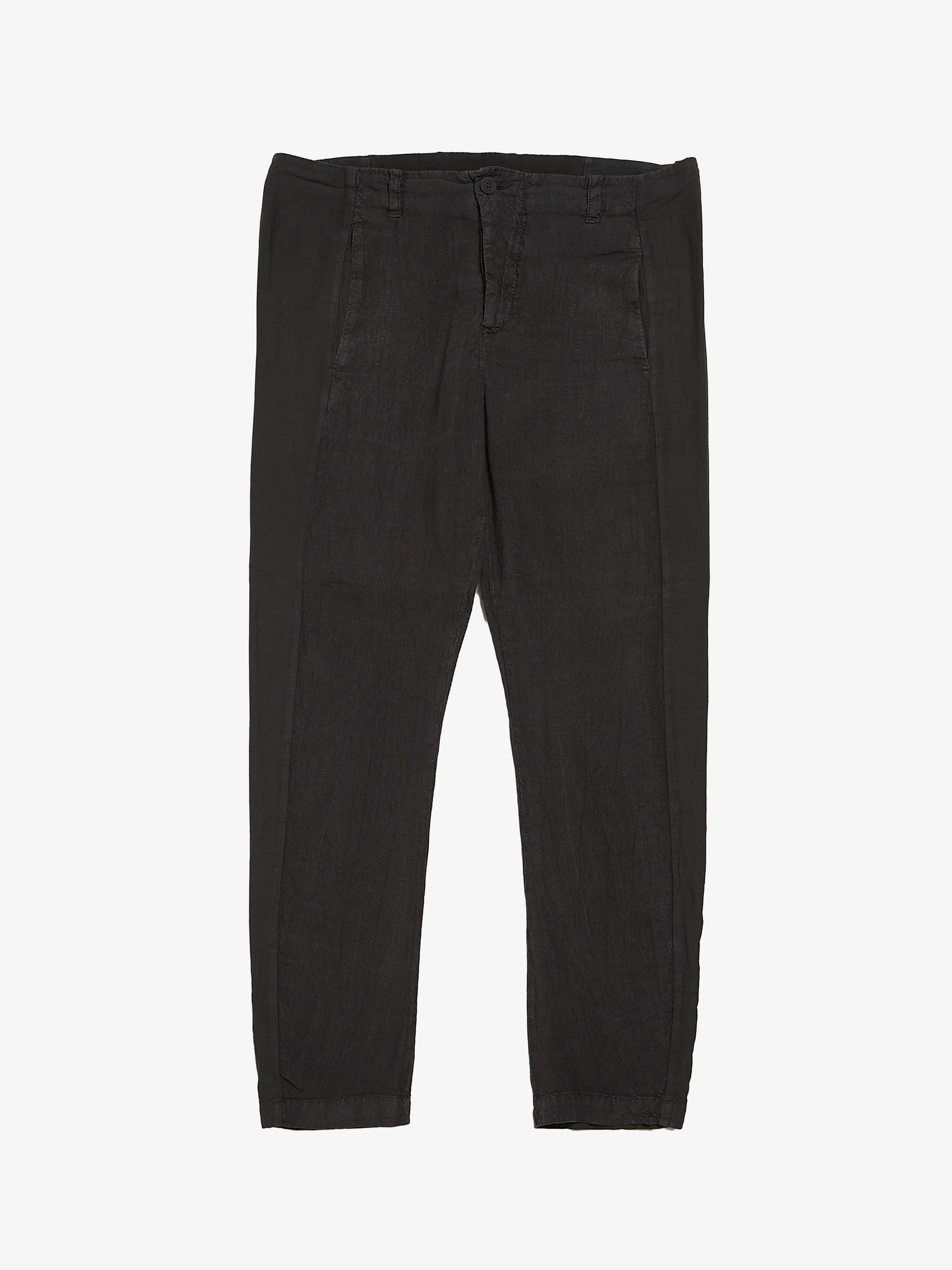 Transit Black Linen Pants Size US 36 / EU 52 - 1 Thumbnail