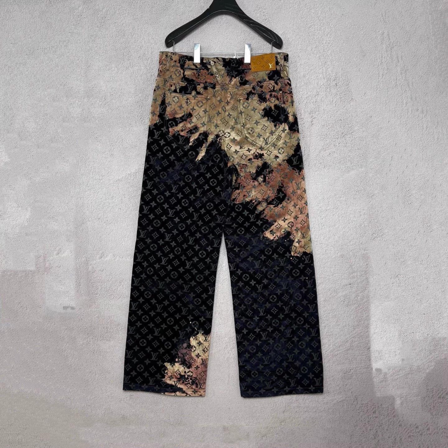 Louis Vuitton LV flame cloud flocked monogram jeans 31 Size US 28 / EU 44 - 2 Thumbnail