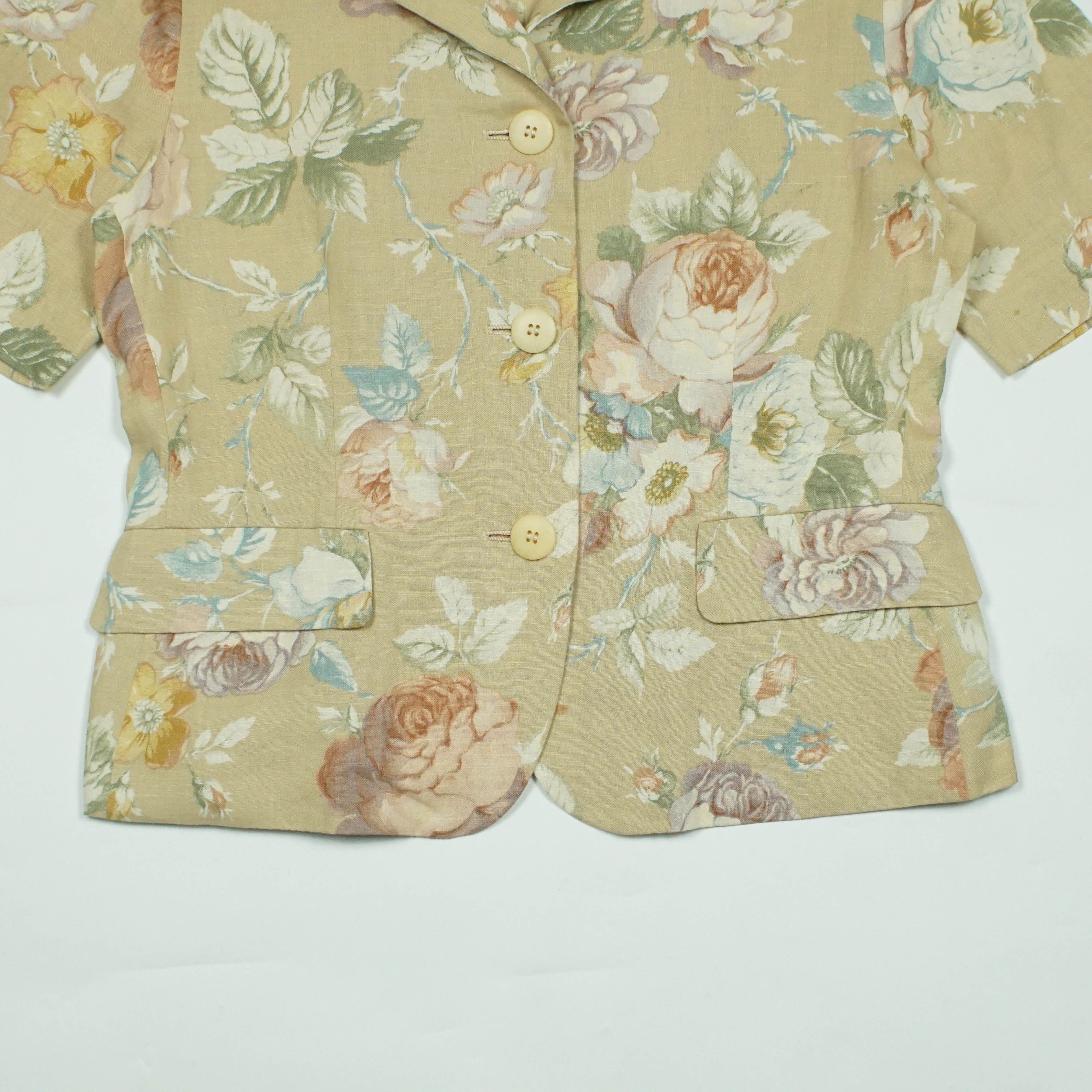 Burberry *NoTariff Burberry Floral Top Size ONE SIZE - 3 Thumbnail