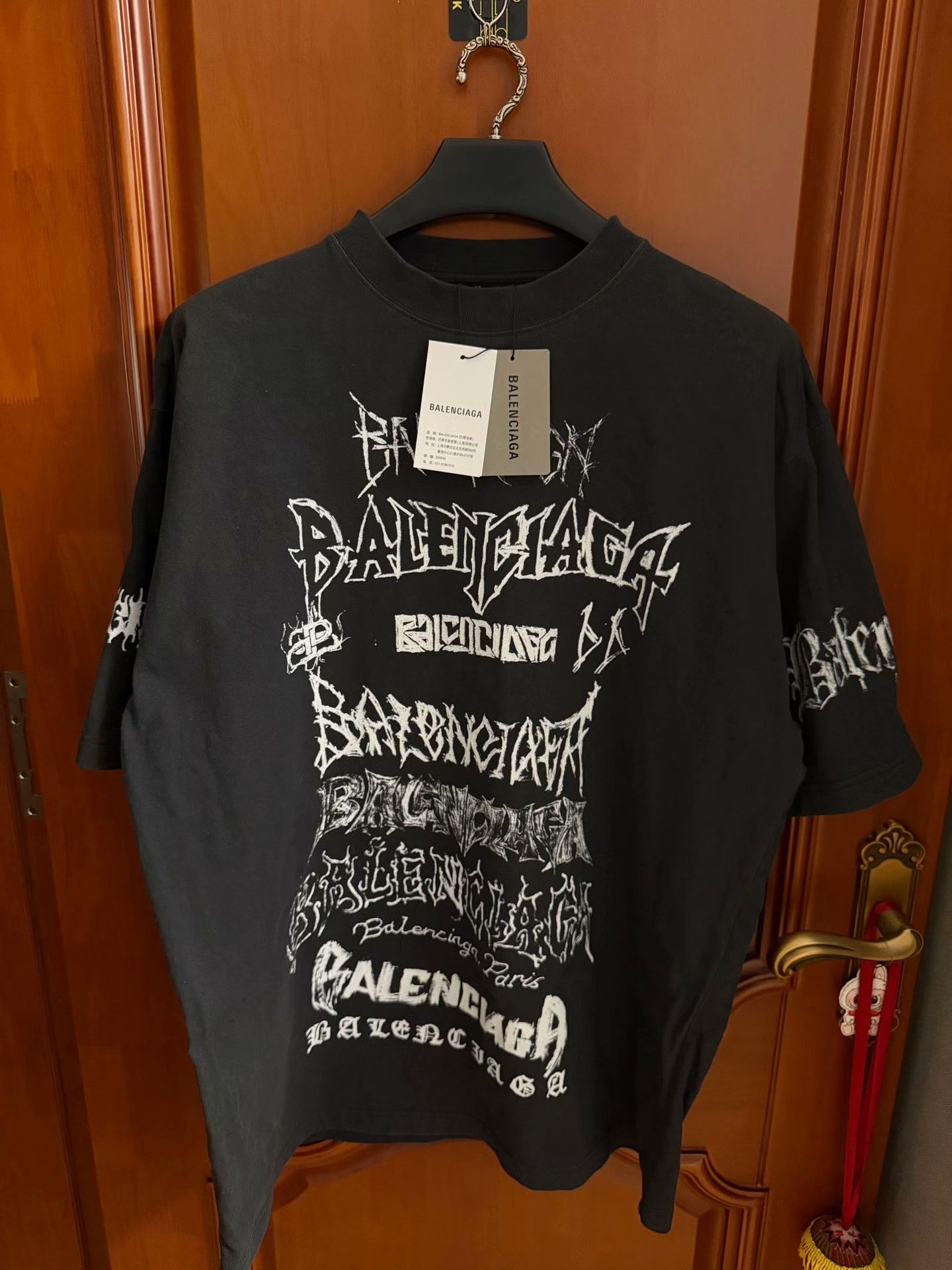 Balenciaga Balenciaga Limited Printed T-Shirt L Men Size US L / EU 52-54 / 3 - 1 Thumbnail