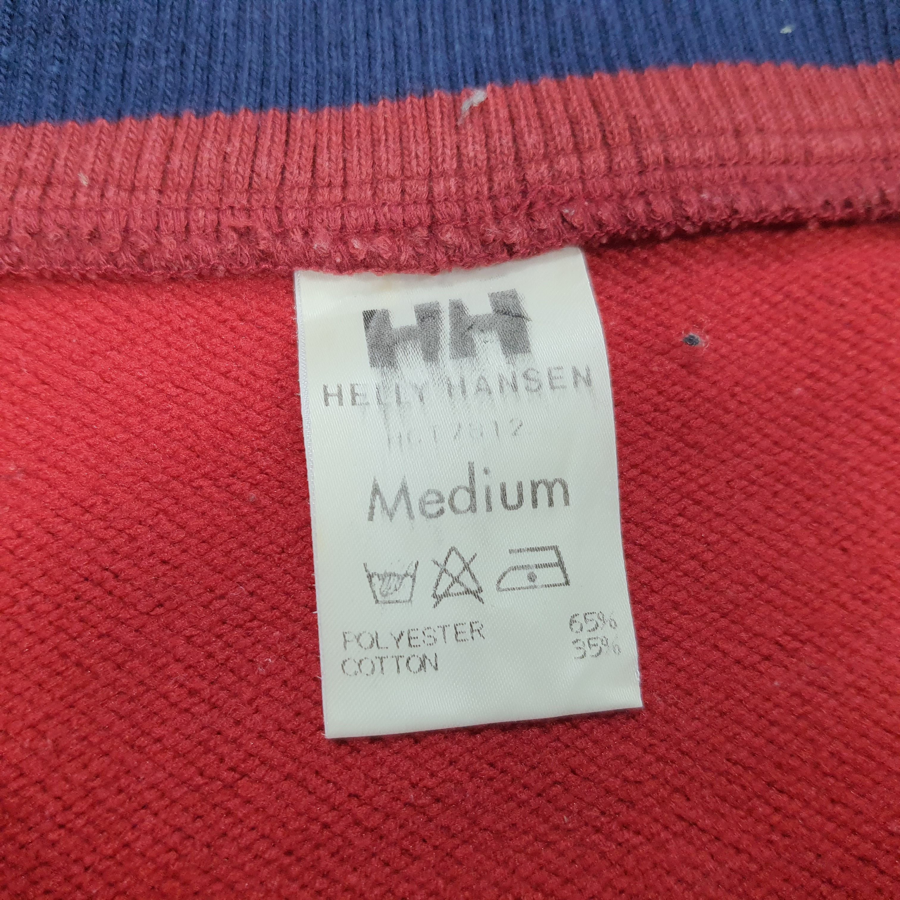 Helly Hansen × Vintage Vintage Helly Hansen Halfzipper Sweatshirts Size US L / EU 52-54 / 3 - 5 Thumbnail