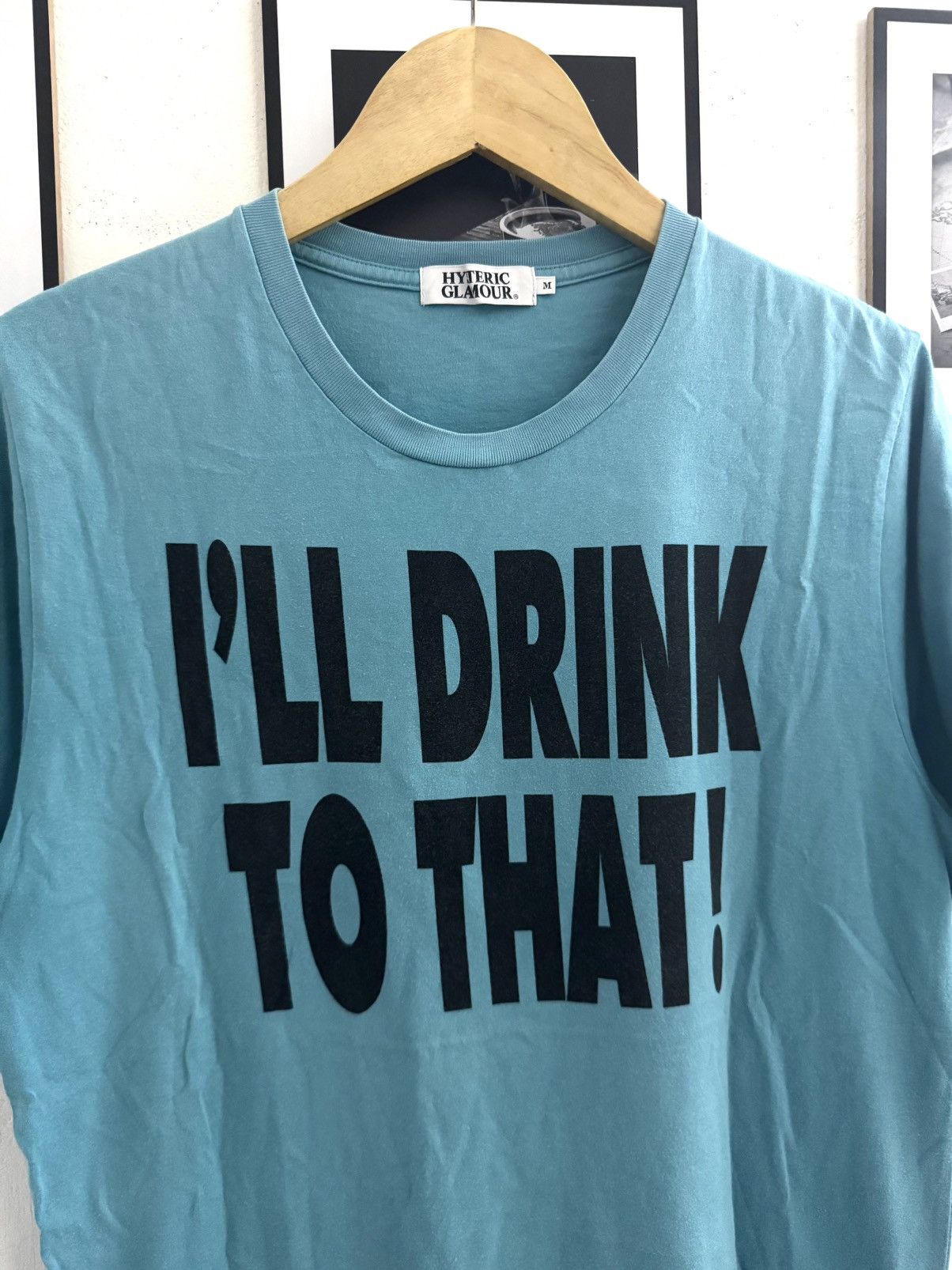 Hysteric Glamour Hysteric Glamour Drink Tshirt Size US M / EU 48-50 / 2 - 3 Thumbnail