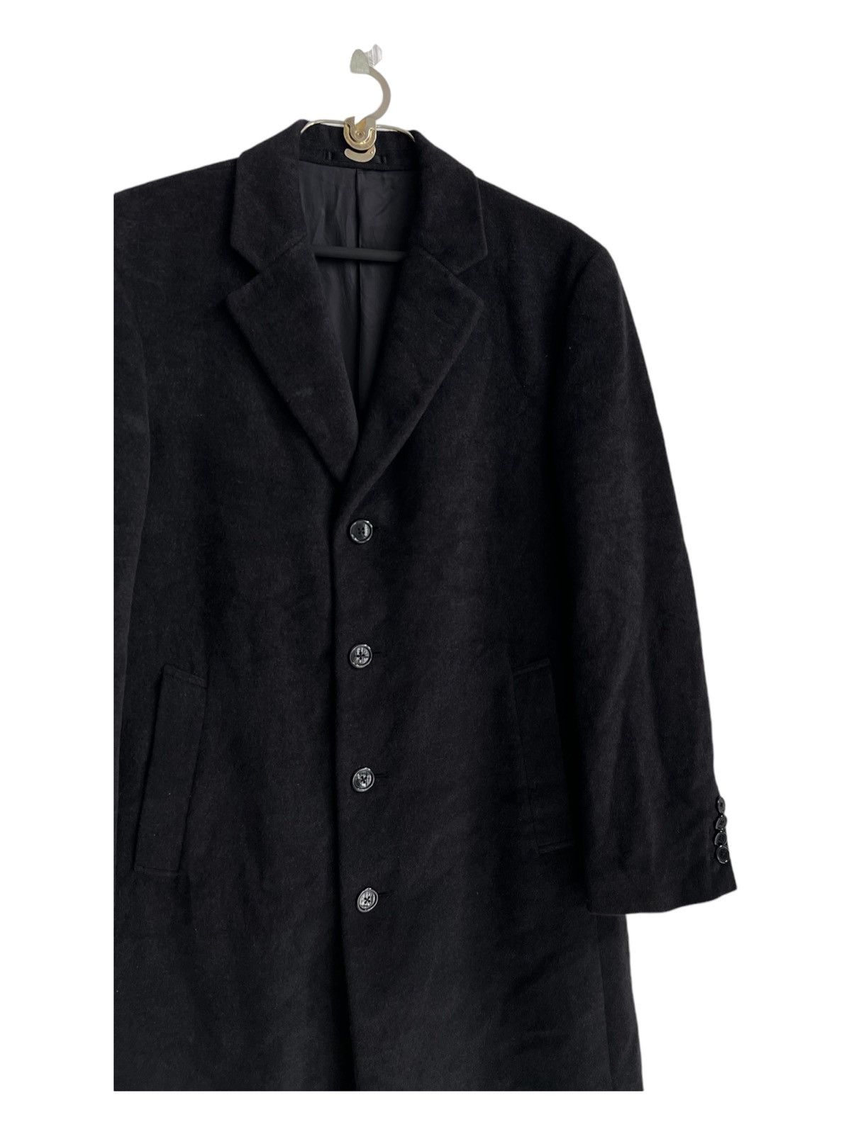 Issey Miyake ARCHIVE AW09 Kazutaka Kato Mohair Wool Minimal Long Coat Size US M / EU 48-50 / 2 - 2 Thumbnail