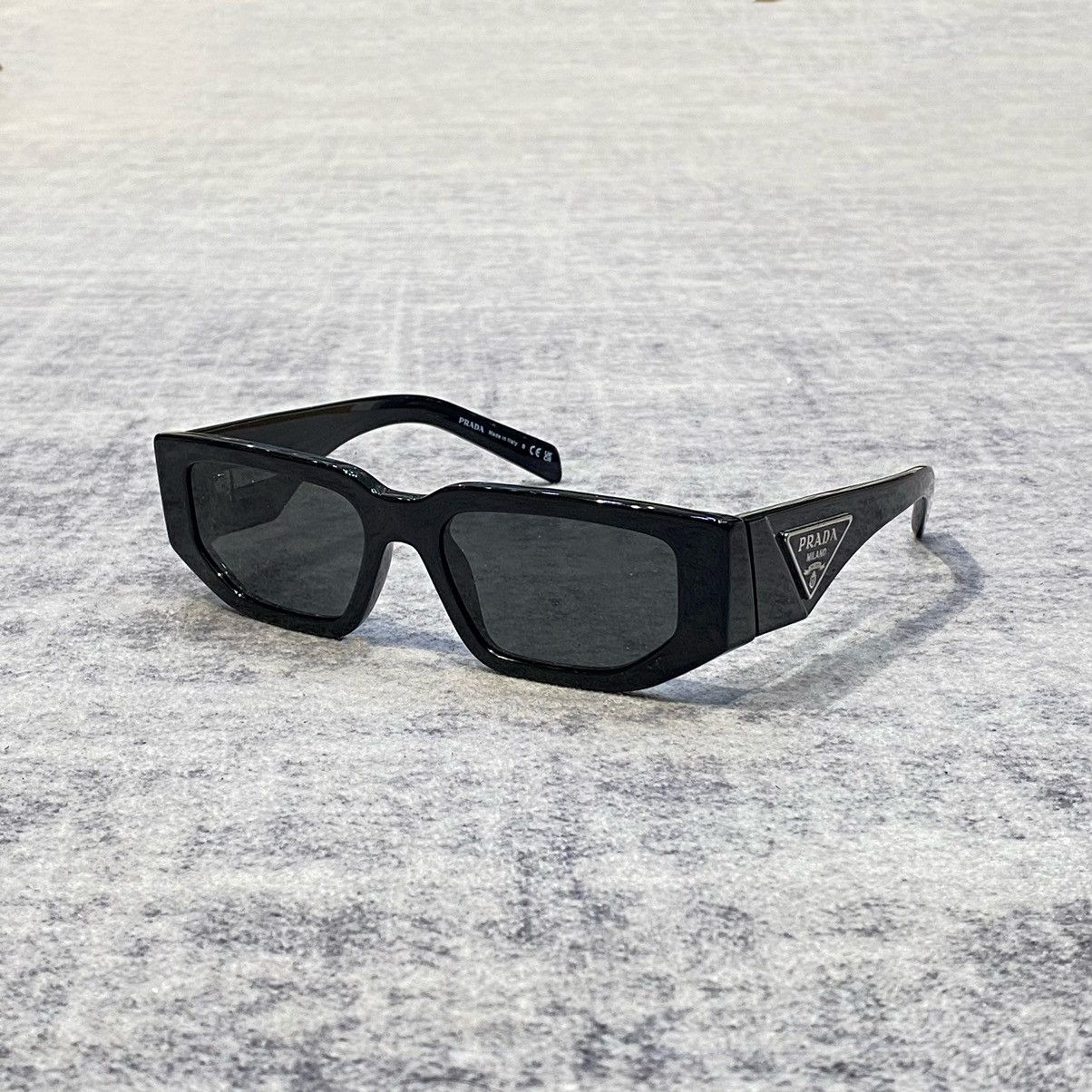 Prada PRADA 0PR 09ZS 1AB5S0 BLACK DARK GREY Size ONE SIZE - 1 Thumbnail