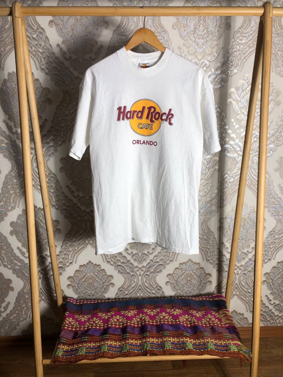 Hard Rock Cafe VINTAGE HARD ROCK CAFE ORLANDO RETRO T-SHIRT CASUAL Y2K 90s Size US L / EU 52-54 / 3 - 1 Thumbnail