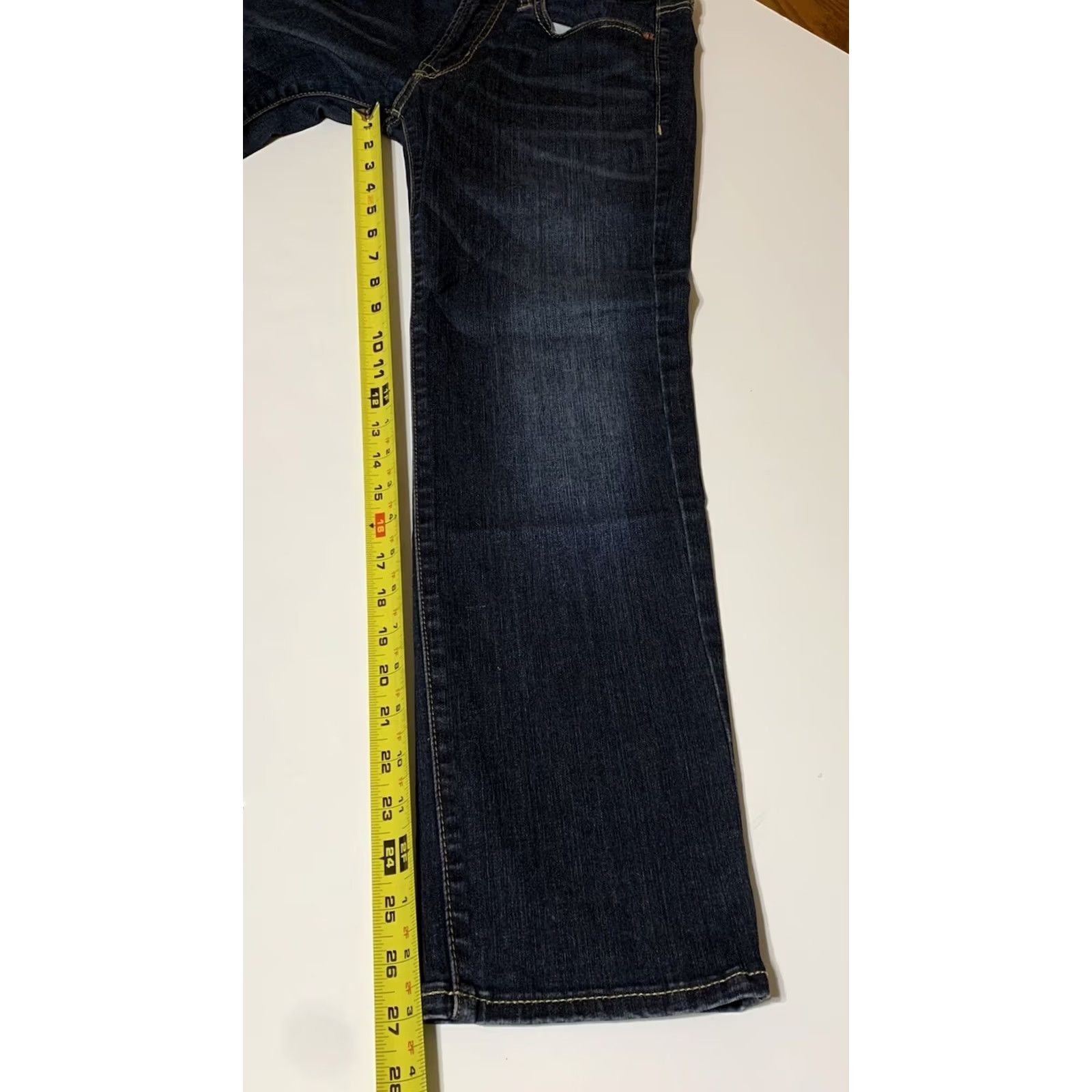 American Eagle Outfitters American Eagle Men Jeans 26x27 Slim Straight Leg Extreme Flex Blue Denim Fit Slim Pockets Regular Size 26 27 Inseam 27 US Medium Wash Denim Size US 26 / EU 42 - 4 Thumbnail