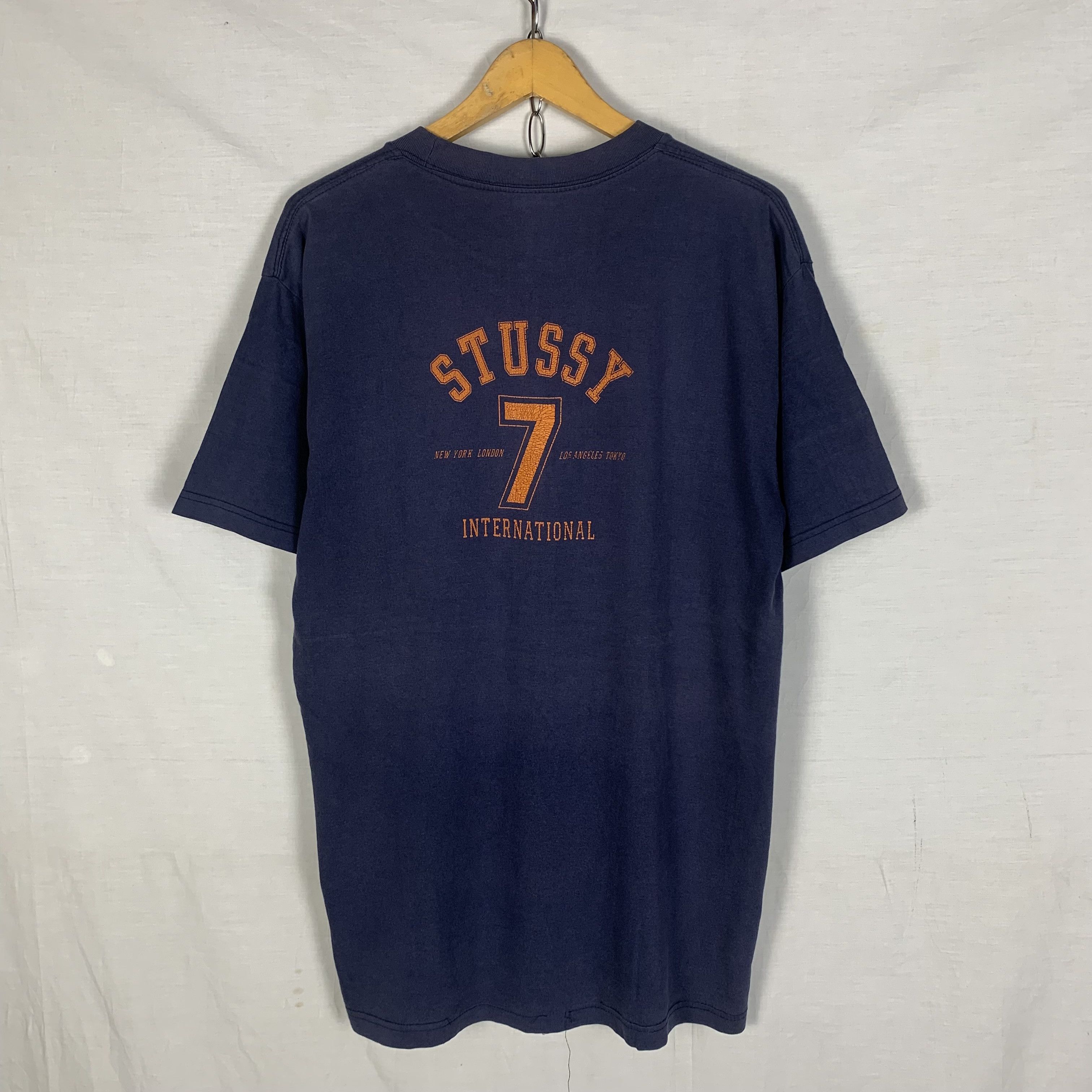 Stussy Stussy Printemps SS19 Chanel Karl Lagerfeld Tshirt | Grailed