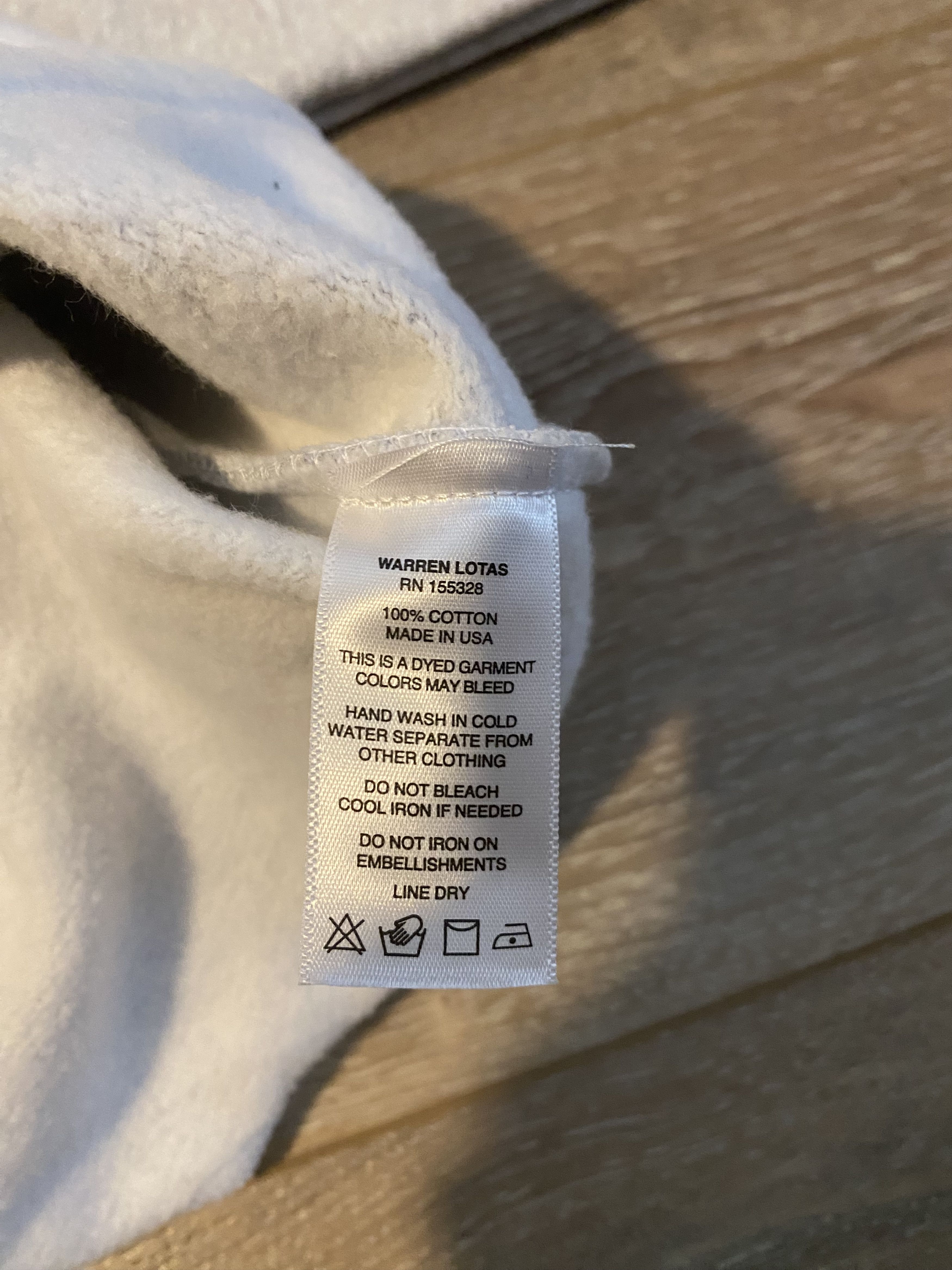 Warren Lotas Destroy & Rebuild Hoodie Size US S / EU 44-46 / 1 - 5 Thumbnail