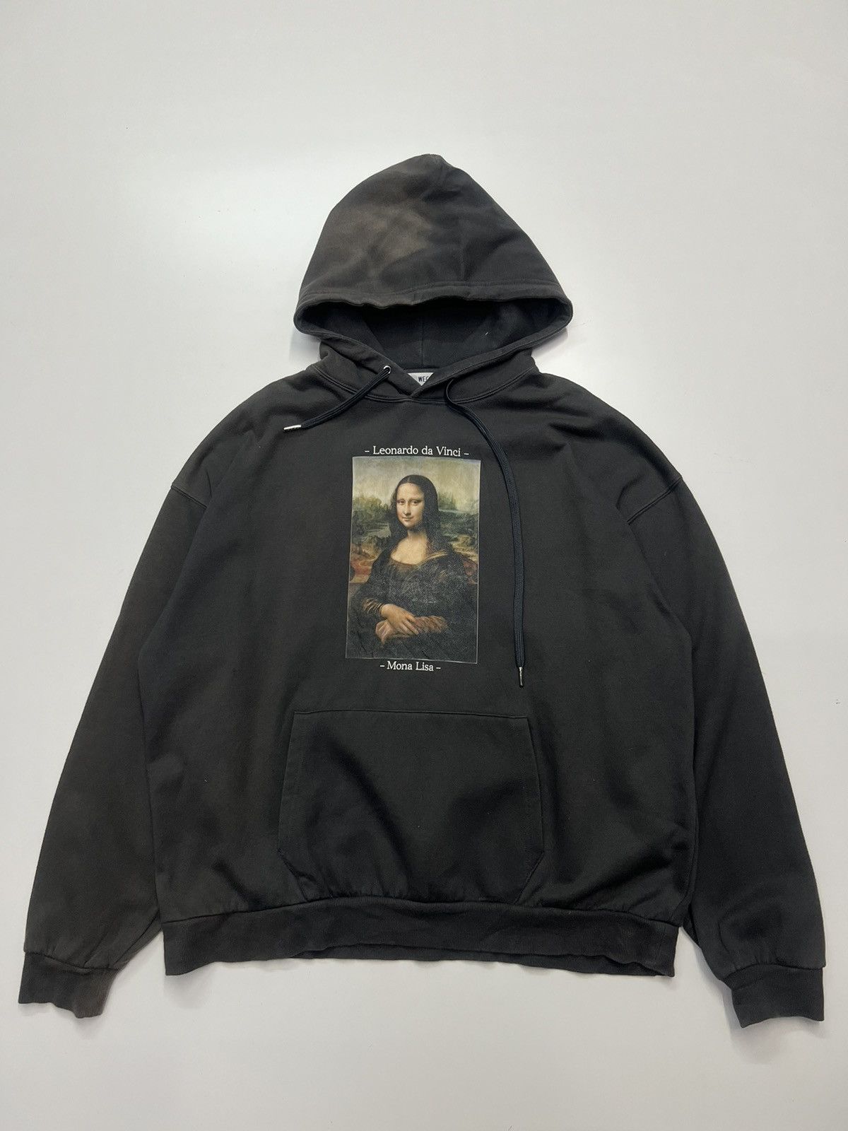 Japanese Brand LEONARDO DA VINCI MONA LISA POTRAIT HOODIE Size US L / EU 52-54 / 3 - 1 Thumbnail