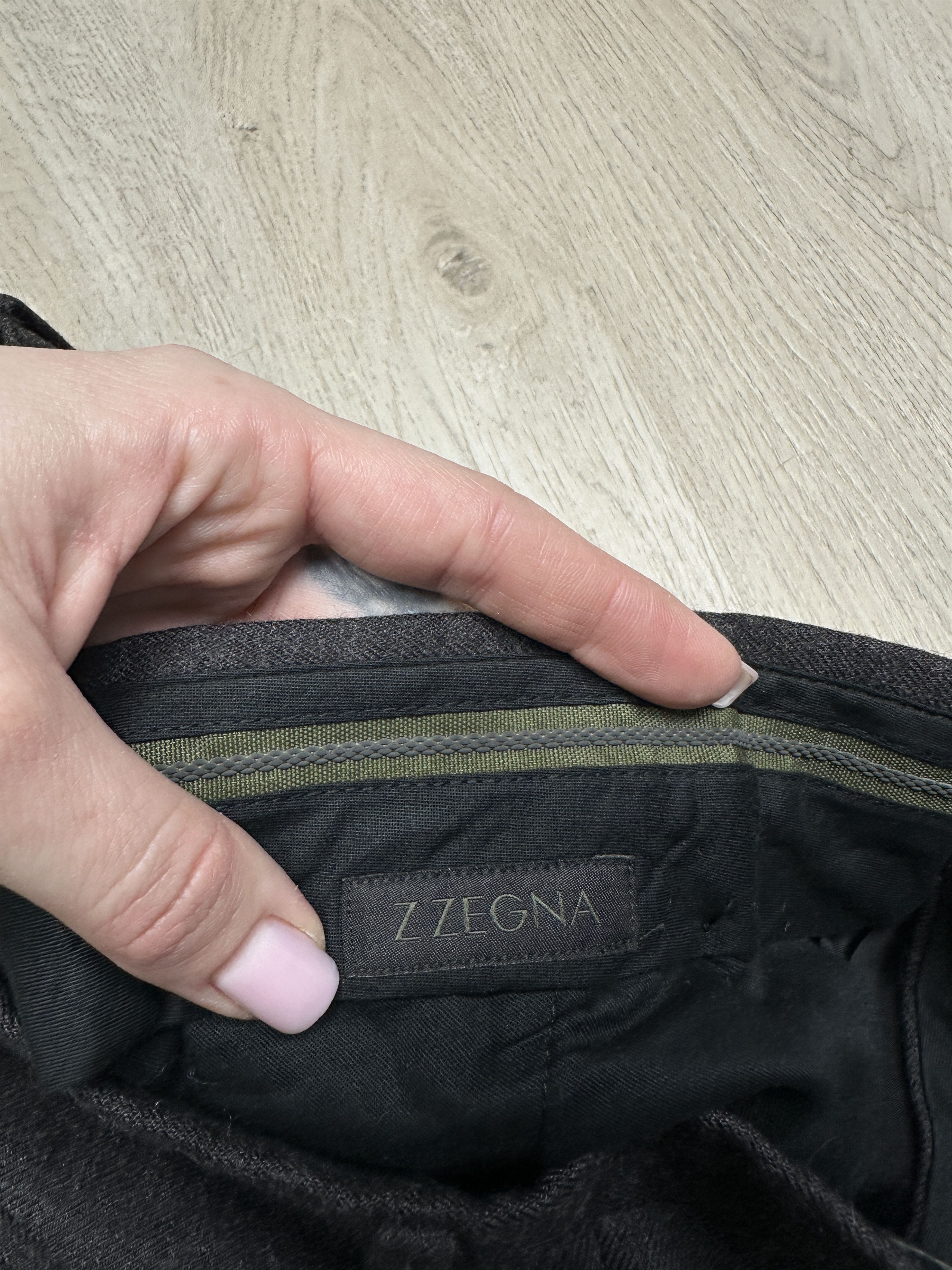 Z Zegna Z Zegna Mens Wool Classic Pants Trousers Size US 34 / EU 50 - 5 Thumbnail