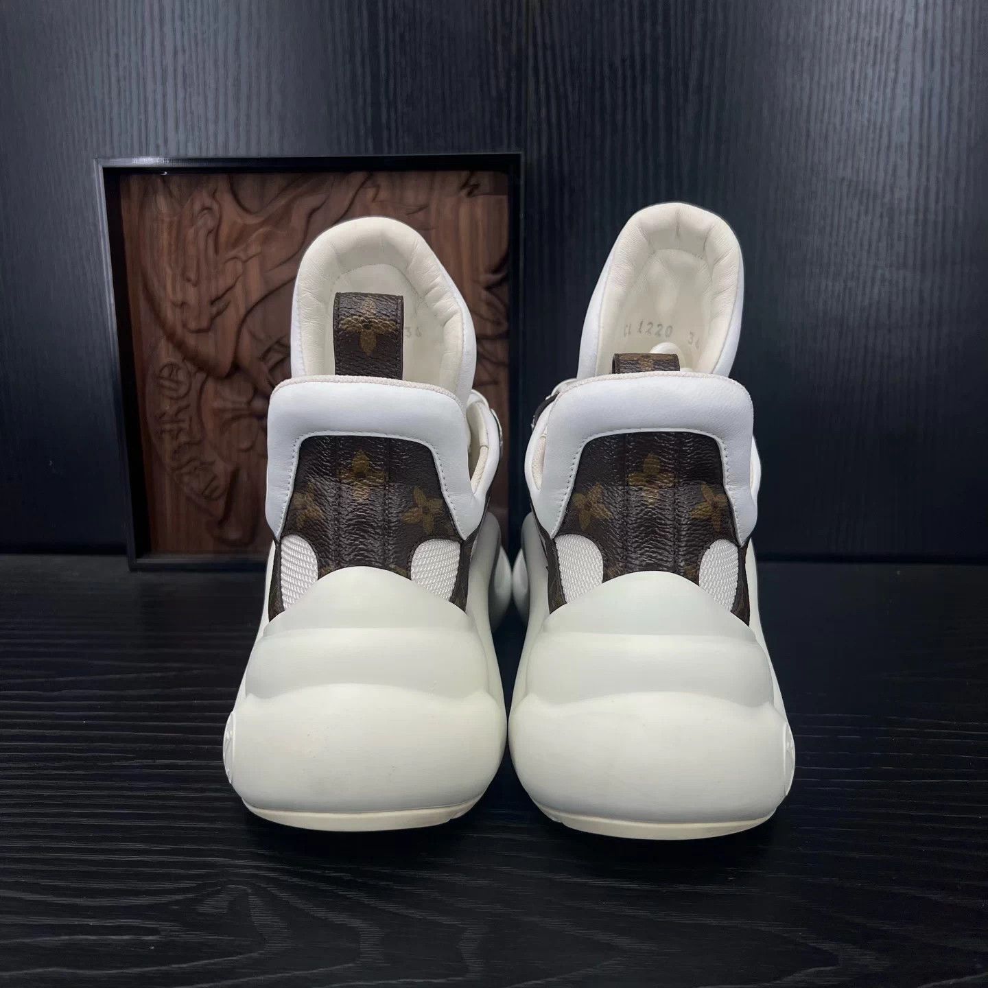 Louis Vuitton LV Archlight White Monogram Sneakers 36 New Size US 5.5 / IT 35.5 - 5 Thumbnail