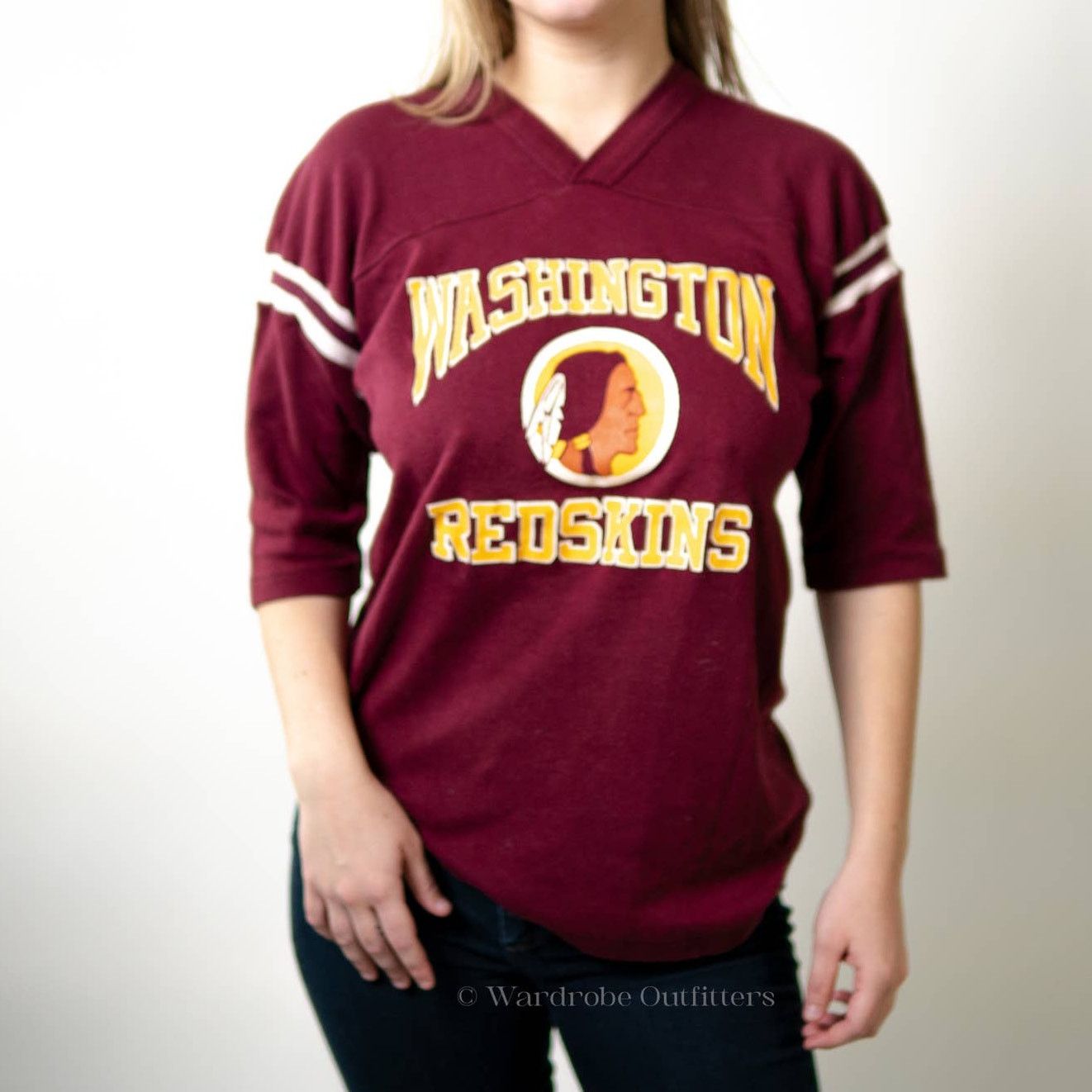 NFL Classic Vintage 90s Washington Football Jersey Tee - NFL Size L / US 10 / IT 46 - 4 Thumbnail