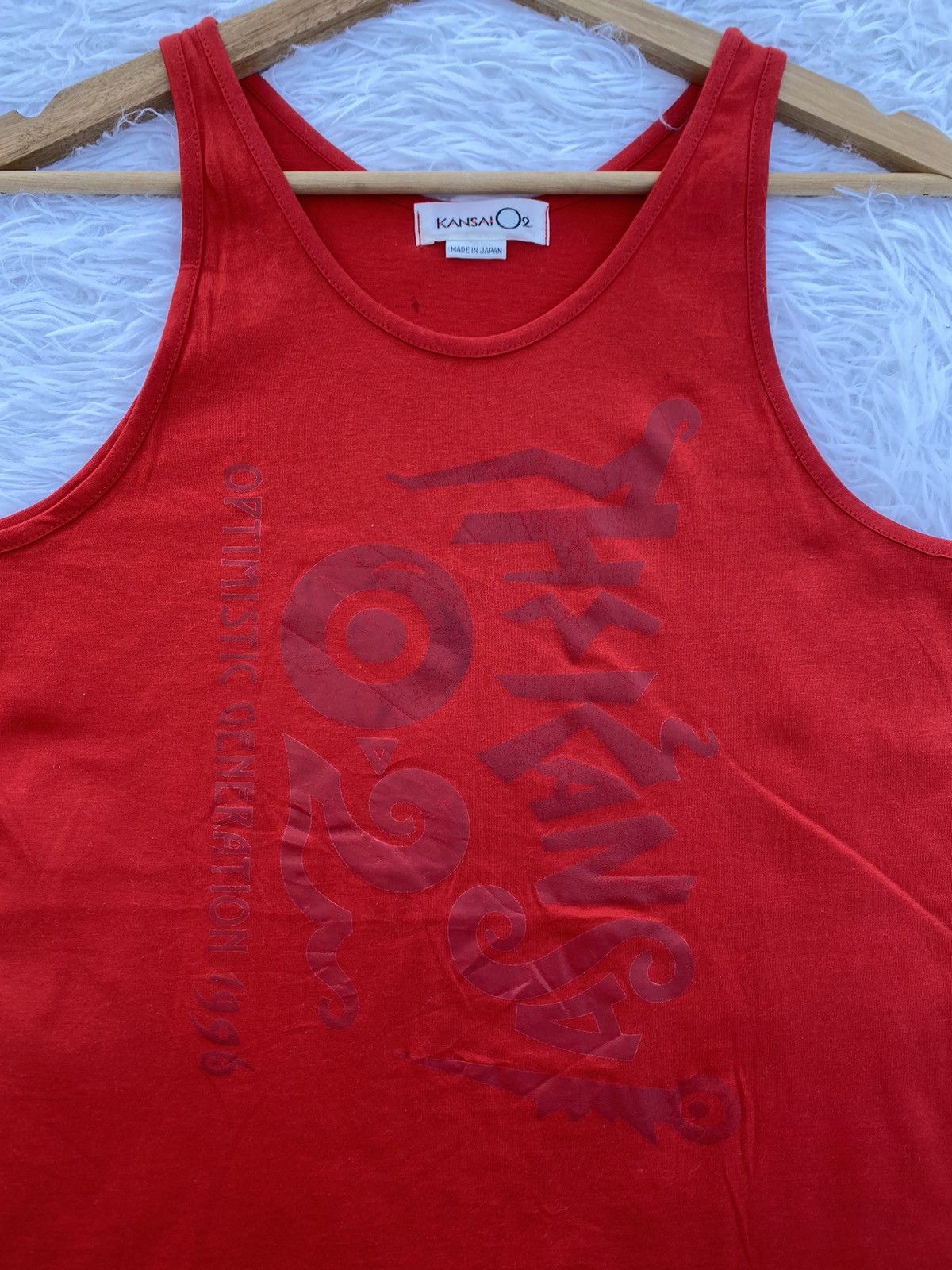 Kansai Yamamoto Rare Vintage Kansai Yamamoto Sleeveless Top Size US S / EU 44-46 / 1 - 7 Thumbnail