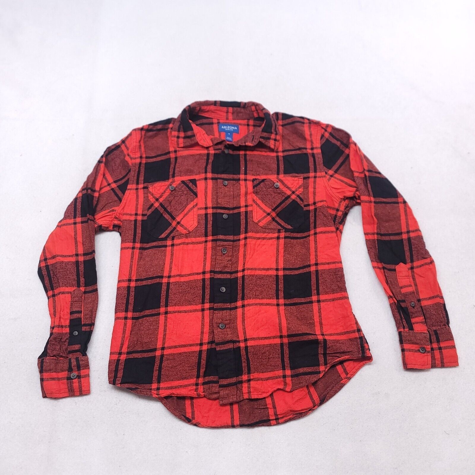 Arizona Jean Co. Arizona Jean Co Buffalo Check Flannel Shirt Mens Size M Red Size US M / EU 48-50 / 2 - 2 Thumbnail