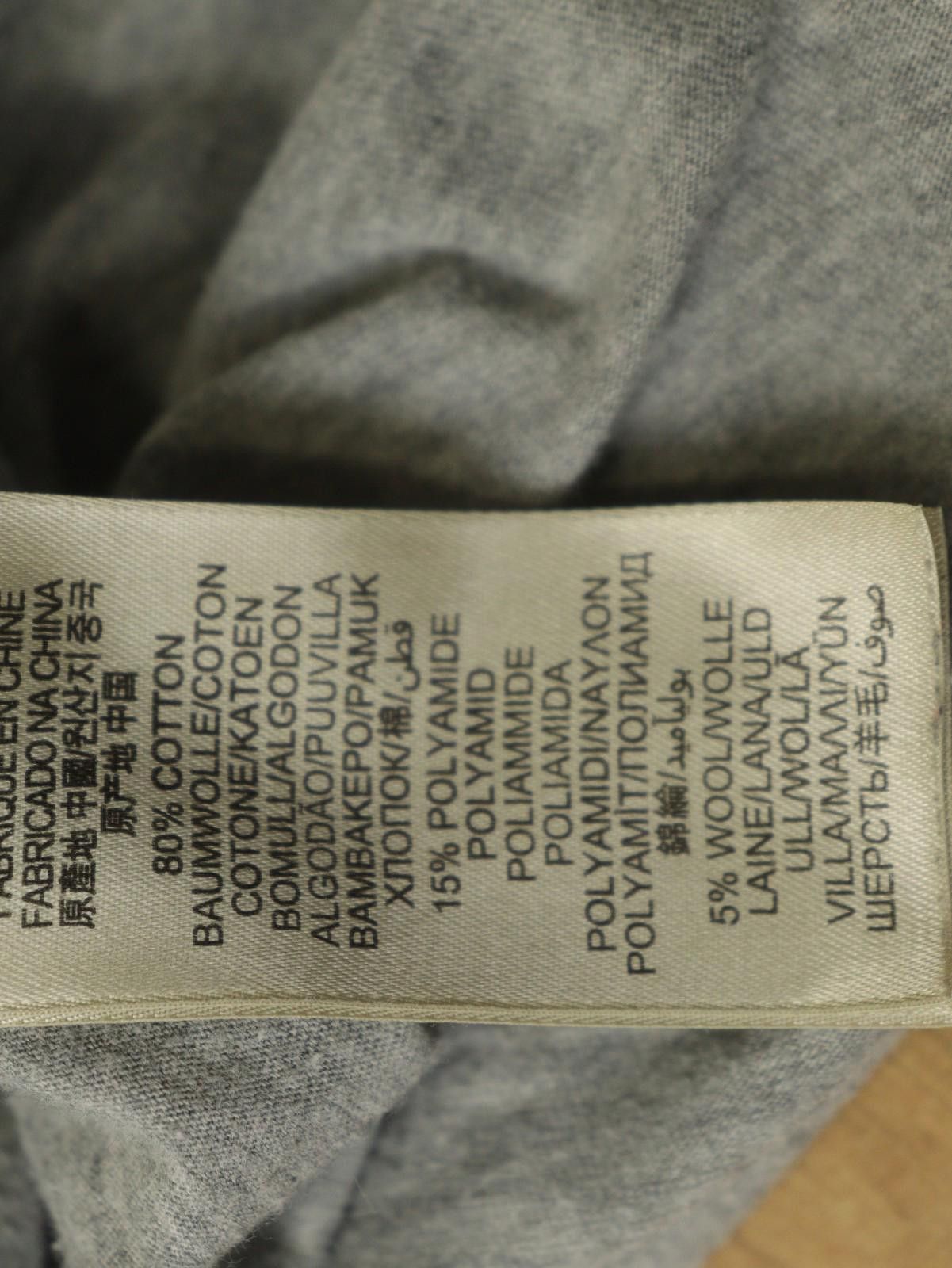 Burberry Burberry Brit Gray Cotton Round Pullover Tee Shirt Size XL Size US XL / EU 56 / 4 - 12 Thumbnail