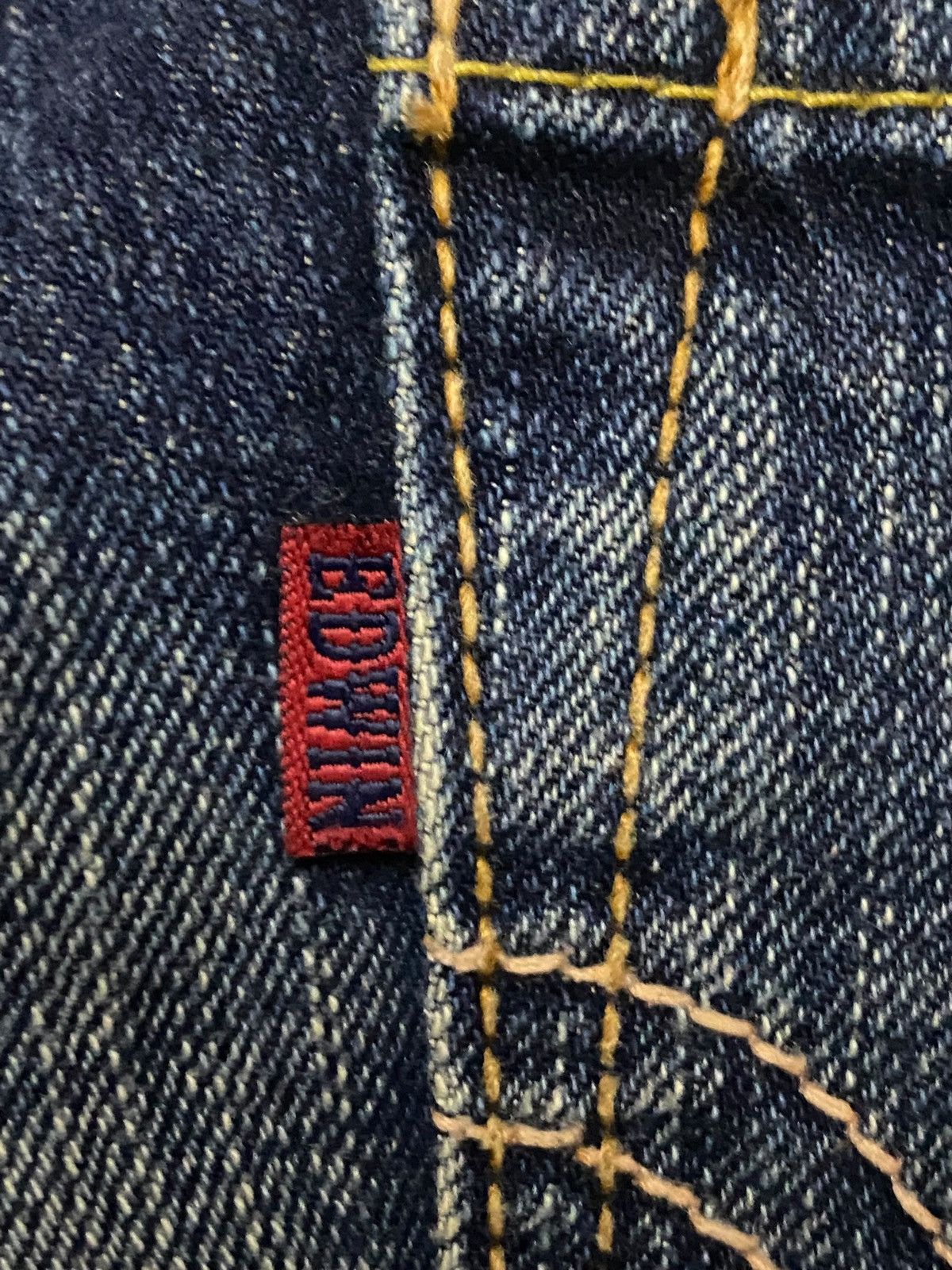 Junya Watanabe Vintage Japanese Brand Edwin 503 Mud Wash Distressed Flare Size US 33 - 19 Thumbnail