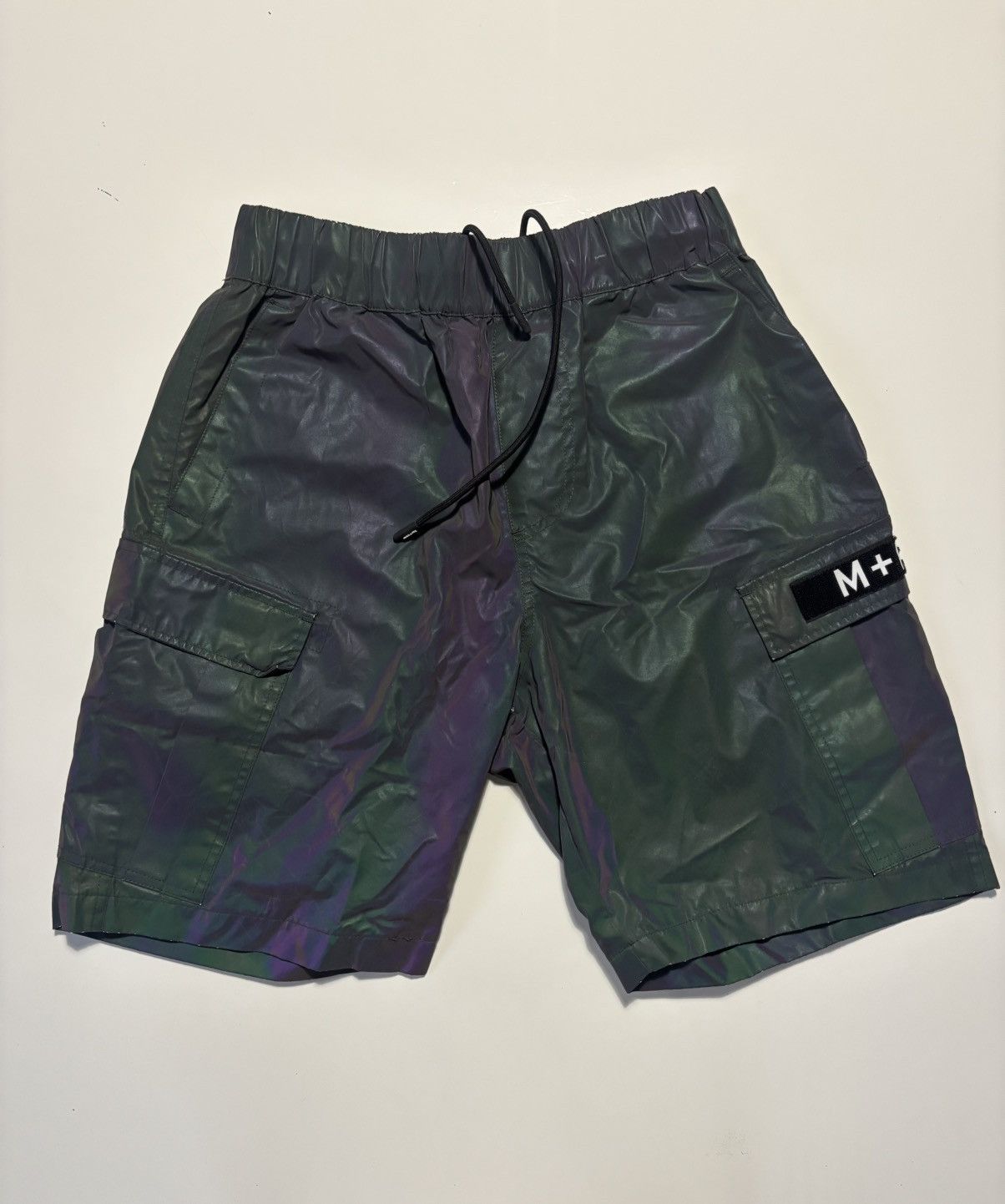 M+Rc Noir M+RC Noir Reflective Cargo Shorts Size US 32 / EU 48 - 3 Thumbnail