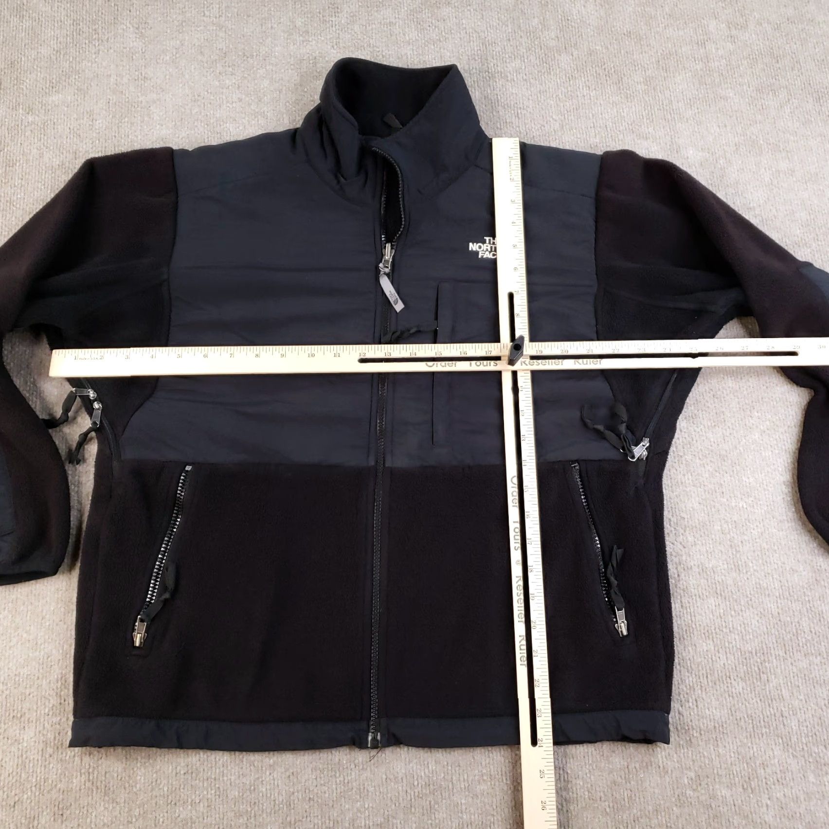 The North Face The North Face Denali Jacket Women Medium Black Full Zip Mock Neck Fleece Logo Z Size M / US 6-8 / IT 42-44 - 2 Thumbnail