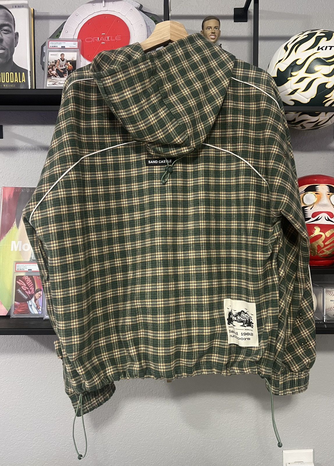 SAND Sandcastle Atelier Green Plaid Jacket M Size US M / EU 48-50 / 2 - 4 Thumbnail