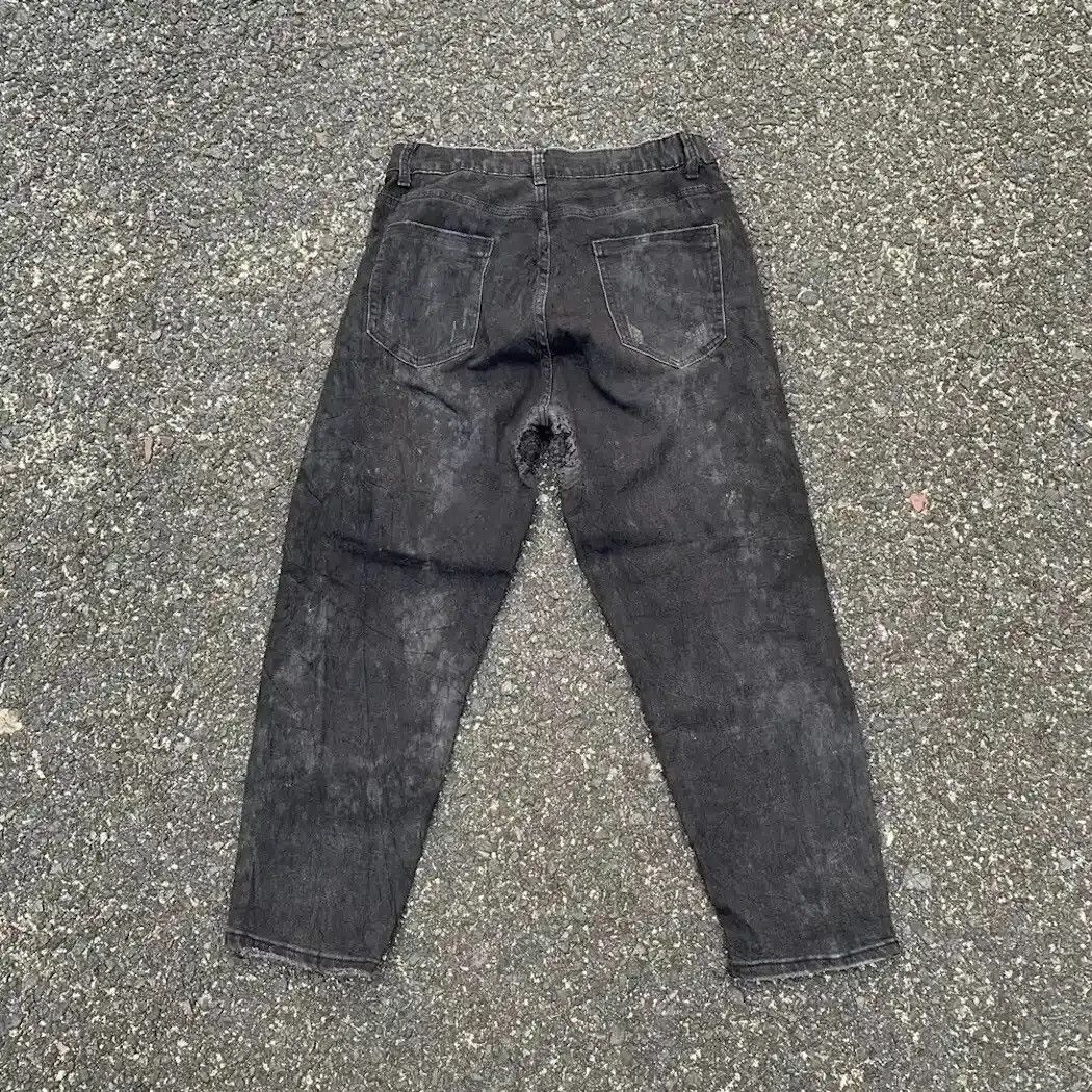Alexander Wang × Designer × Vintage ALEXANDER WANG TROUSERS STRETCHABLE SPRING WAIST DIRTY FADED Size US 29 - 10 Thumbnail