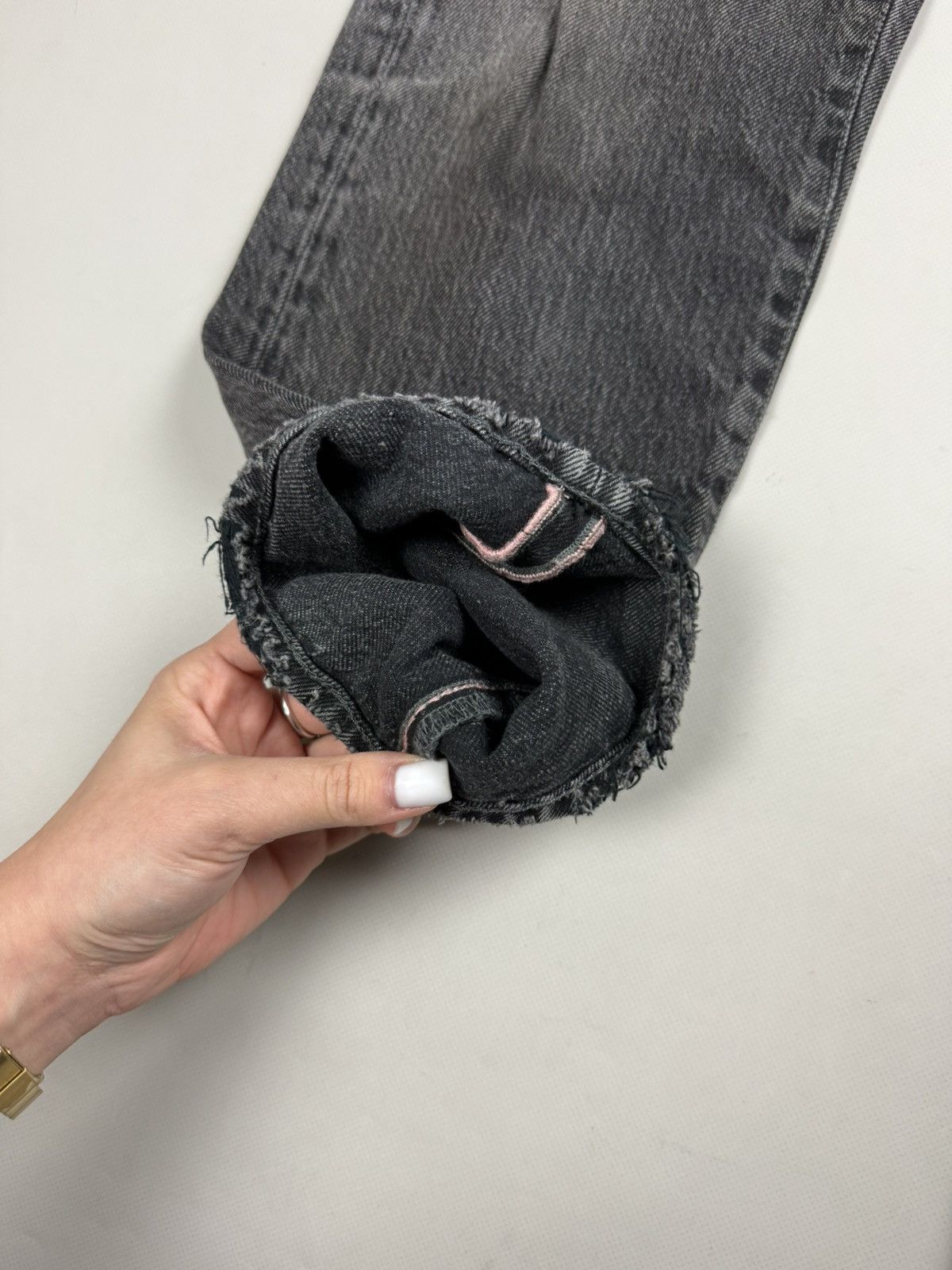 Acne Studios Acne Studios Bla Konst 1996 Used Distressed Denim Jeans Size US 29 - 11 Thumbnail