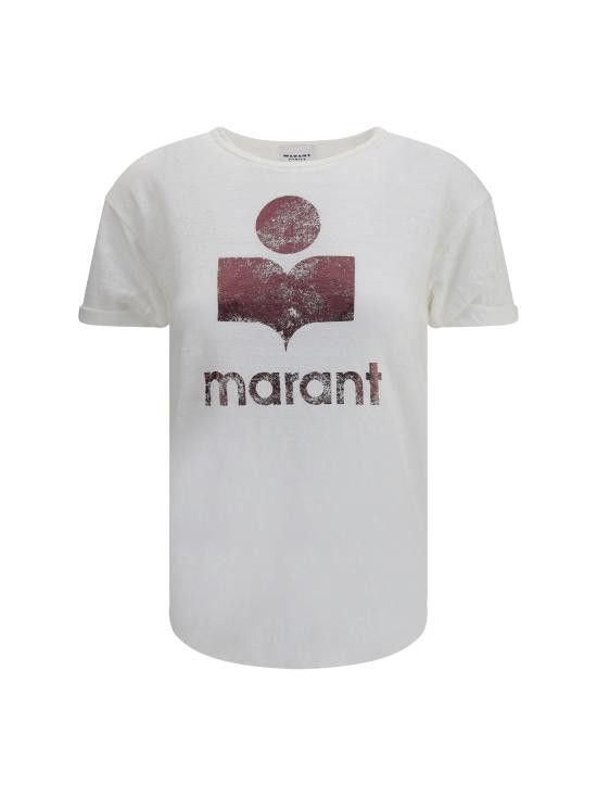 Isabel Marant Etoile ISABEL MARANT ETOILE Women Tops TS0004FAA1N10E WHPM WHITE Size M / US 6-8 / IT 42-44 - 1 Thumbnail