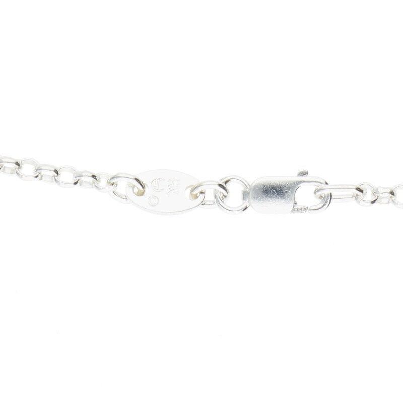 アクセサリー Chrome Hearts Roll Chain Necklace Silver Chrome Hearts Neckchain R18 Roll Chain Necklace 18