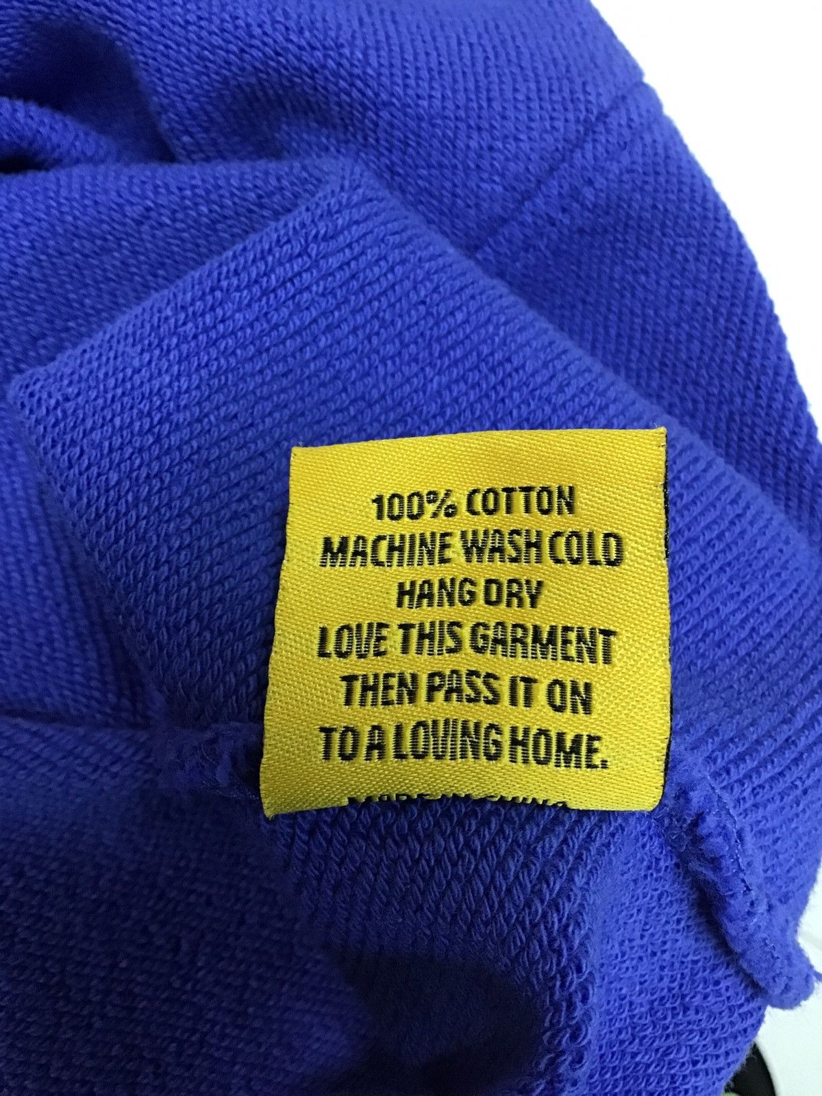 Diet Starts Monday DIET STARTS MONDAY Contrast Stitch Hoodie Washed Blue Size US L / EU 52-54 / 3 - 7 Thumbnail