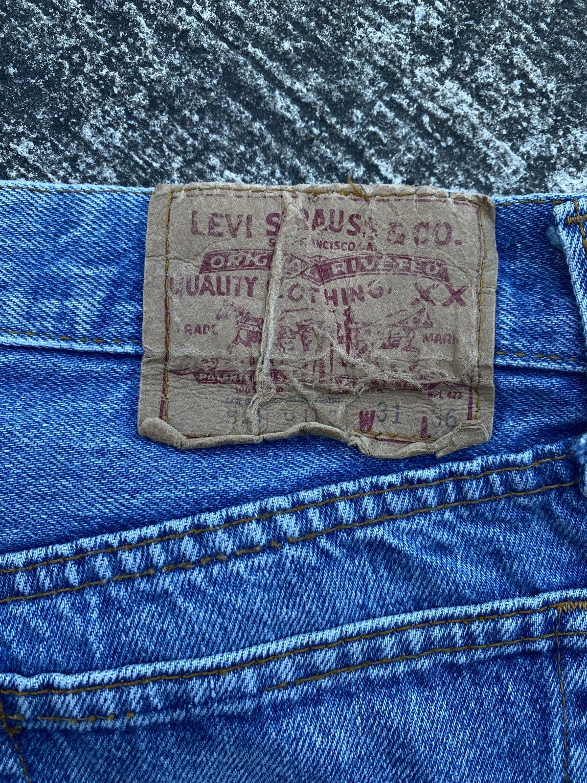 Other Vintage 80’s levi’s 501 button 524 W30 L38 Size US 30 / EU 46 - 9 Thumbnail