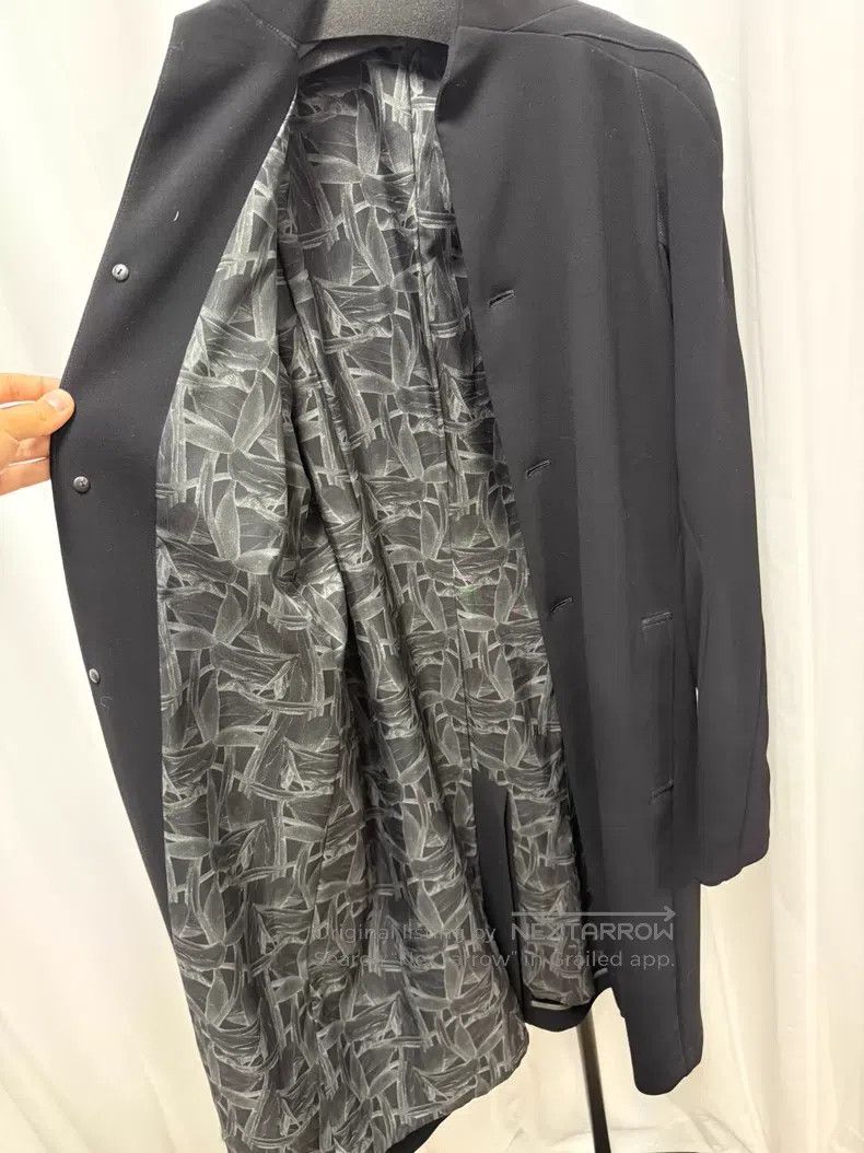 Devoa DEVOA 3D tailored curved cut coat with avant-garde silhoue Size US M / EU 48-50 / 2 - 4 Thumbnail