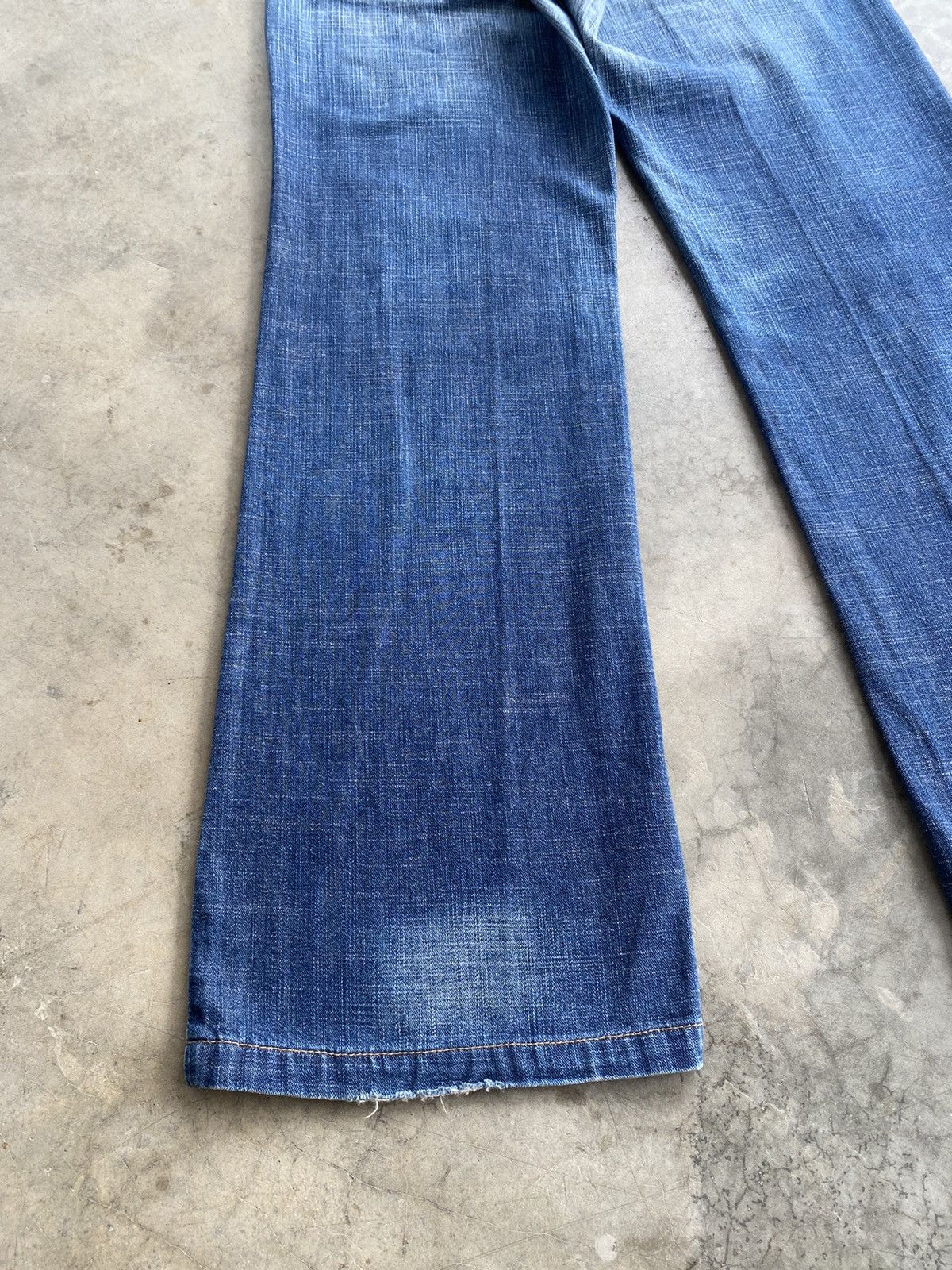 Hysteric Glamour × Japanese Brand × PERSON'S Flare Baggy Japan Person’s Washed Blue p53 Size US 29 - 2 Thumbnail